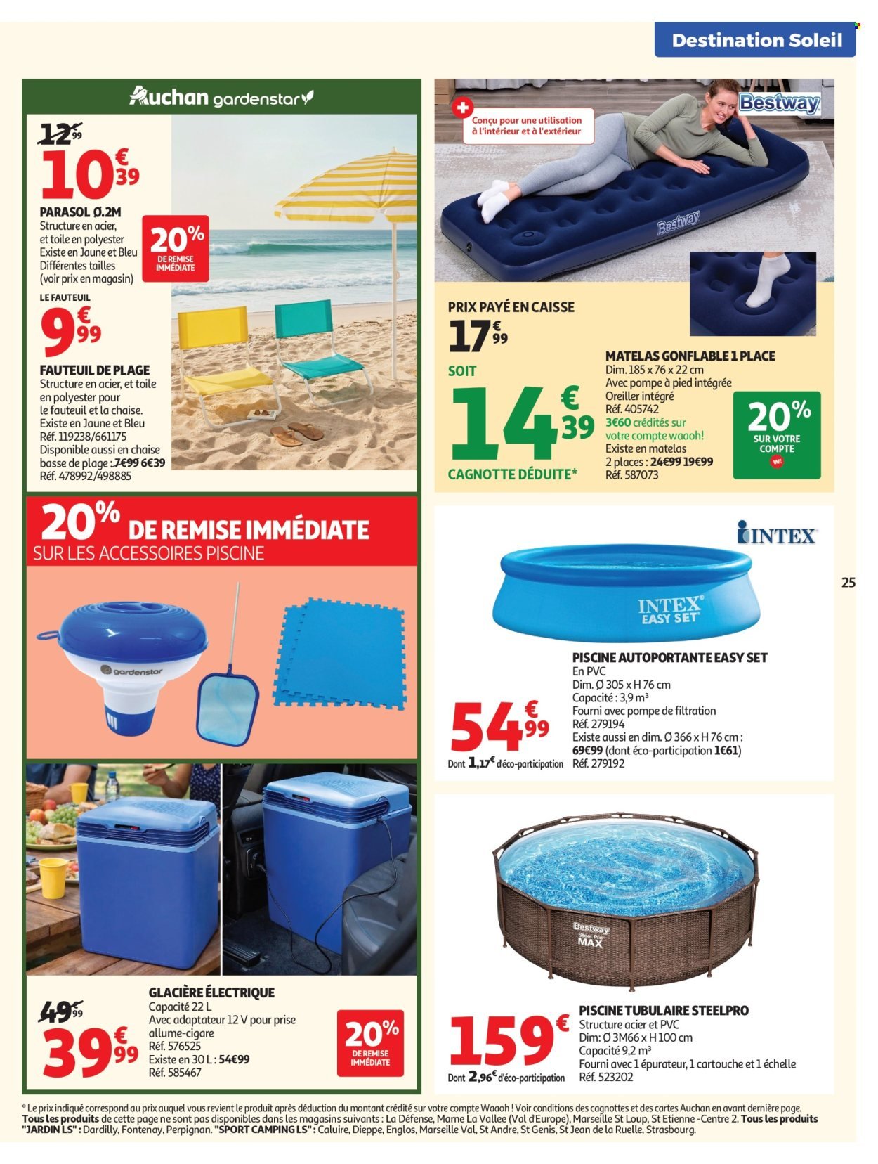 Catalogue AUCHAN - Valises et vacances