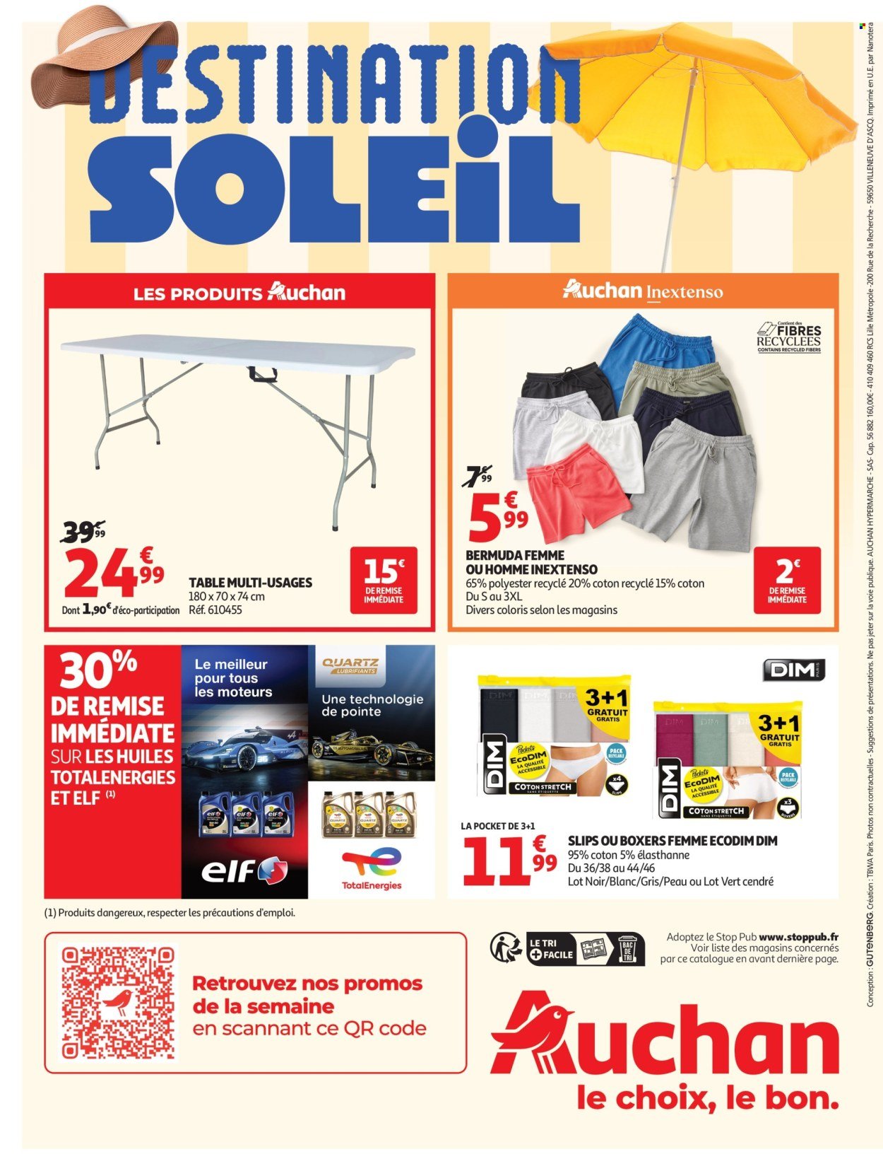 Catalogue AUCHAN - Valises et vacances