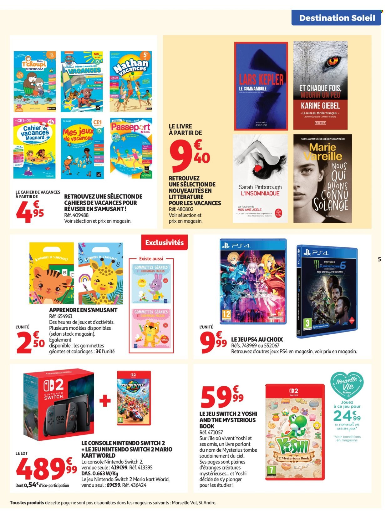 Catalogue AUCHAN - Valises et vacances