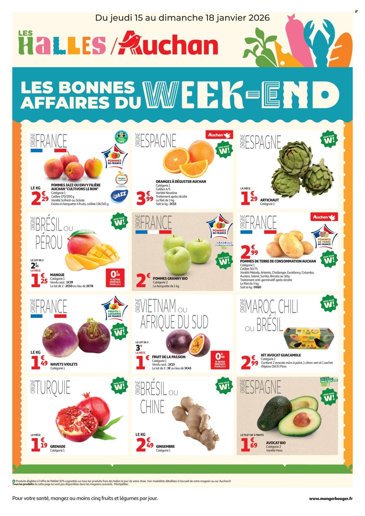 Catalogue AUCHAN - Les bons plans du week-end dans votre hyper !