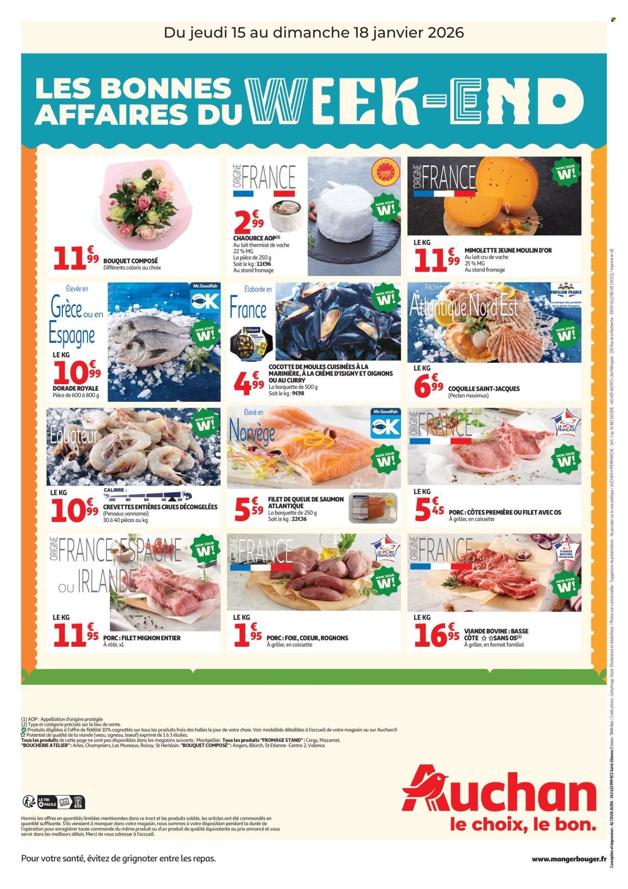 Catalogue AUCHAN - Les bons plans du week-end dans votre hyper !