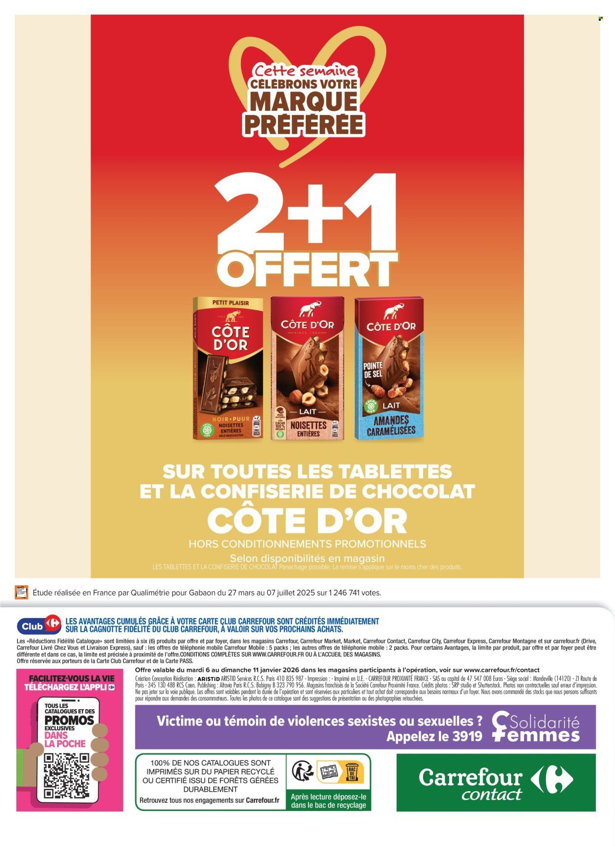 Catalogue CARREFOUR CONTACT - ÇA SENT BON LES PROMOS ! (2026-01-06 - 2026-01-11)