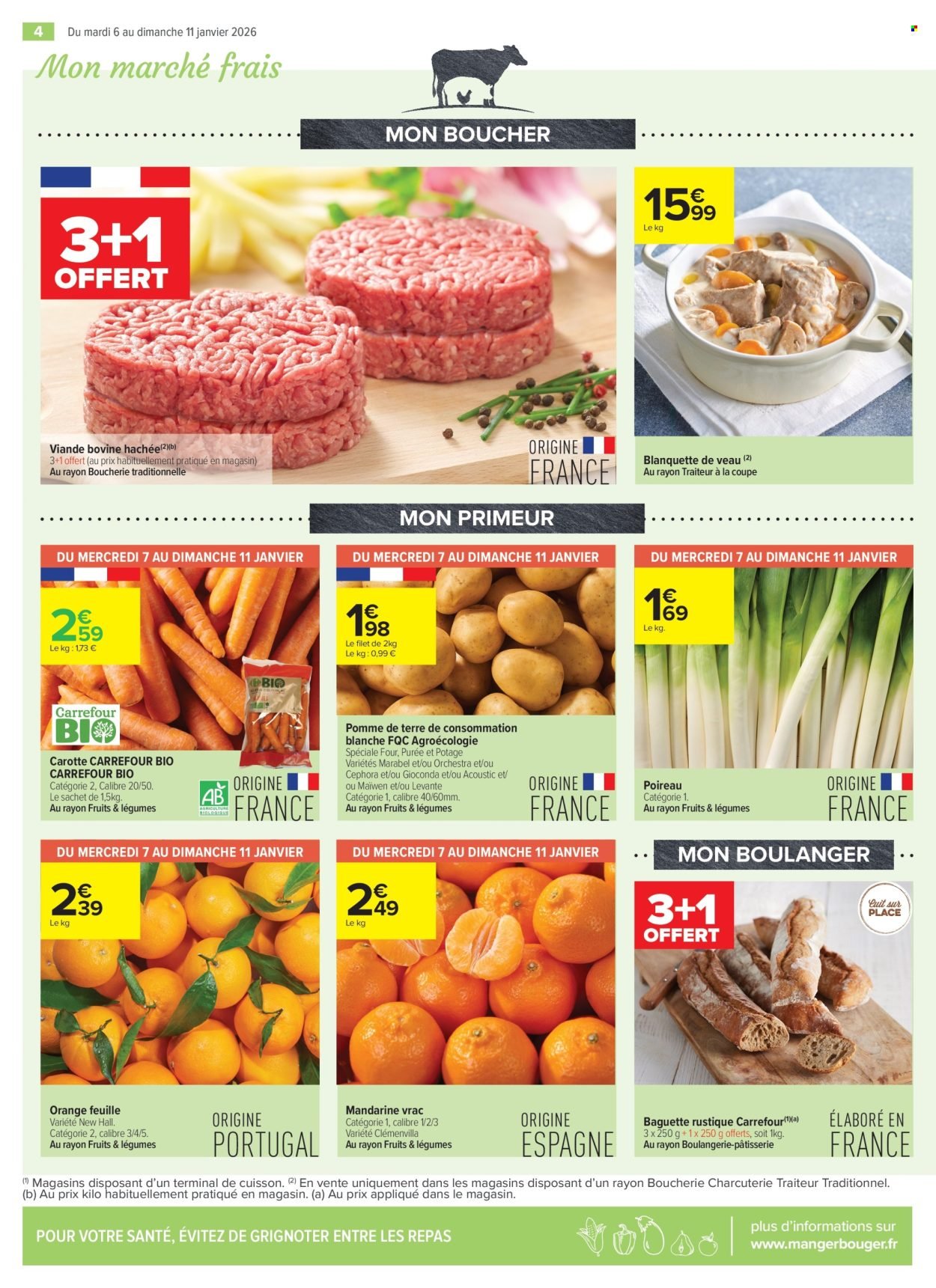 Catalogue CARREFOUR CONTACT - ÇA SENT BON LES PROMOS ! (2026-01-06 - 2026-01-11)