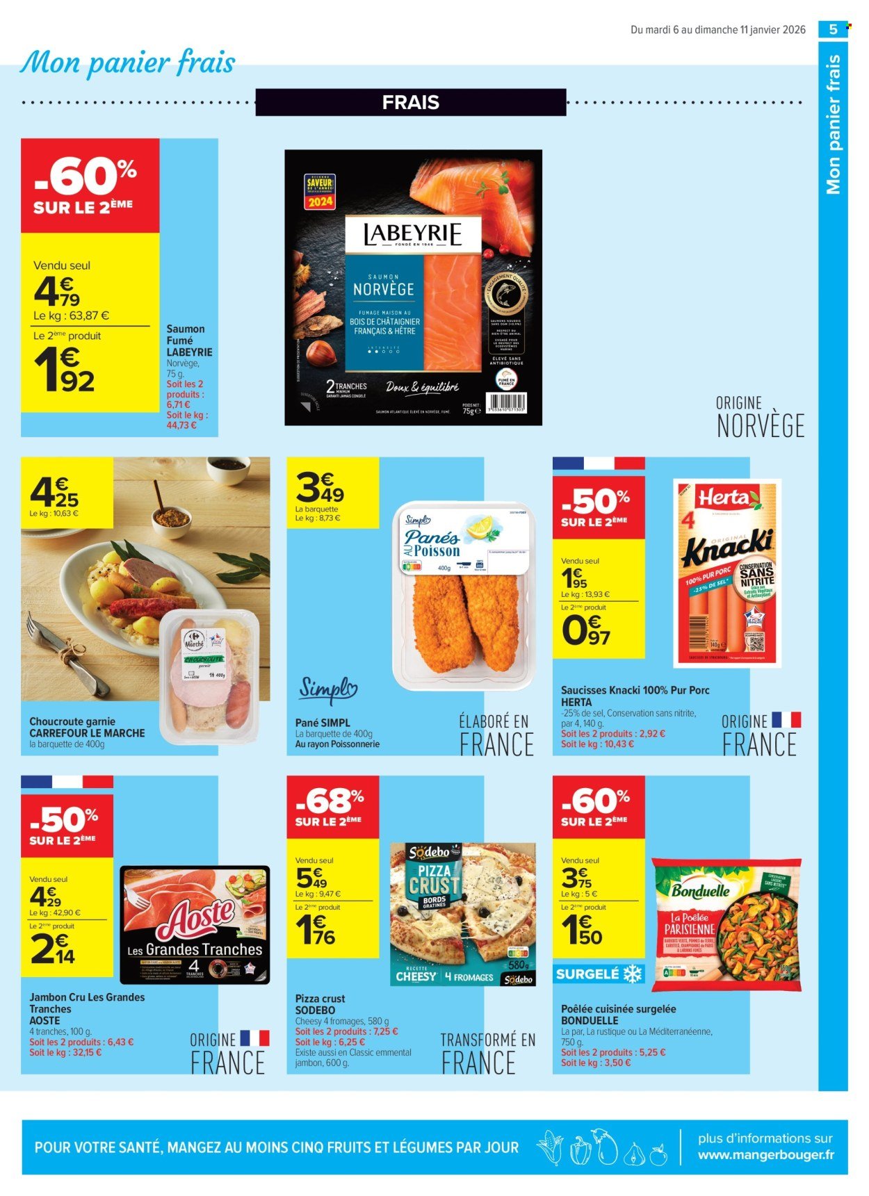 Catalogue CARREFOUR CONTACT - ÇA SENT BON LES PROMOS ! (2026-01-06 - 2026-01-11)