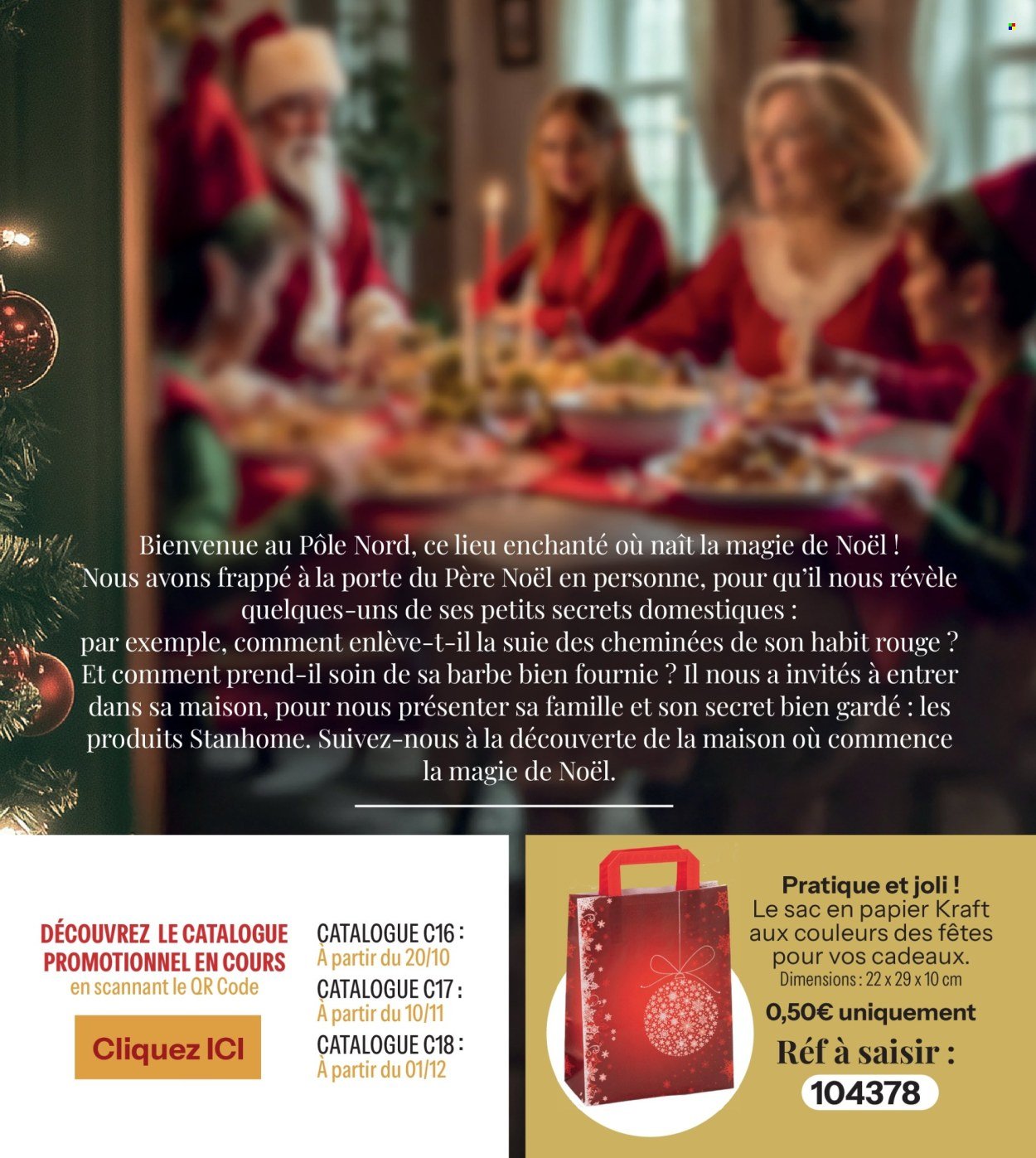 Catalogue STANHOME - Le Catalogue de Noël