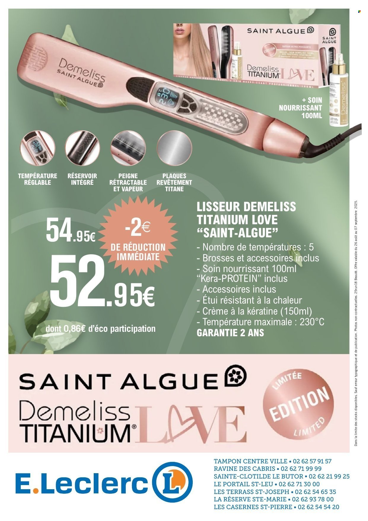Catalogue E.LECLERC - Du mardi 26 août 2025 (2025-08-26 - 2025-09-07)