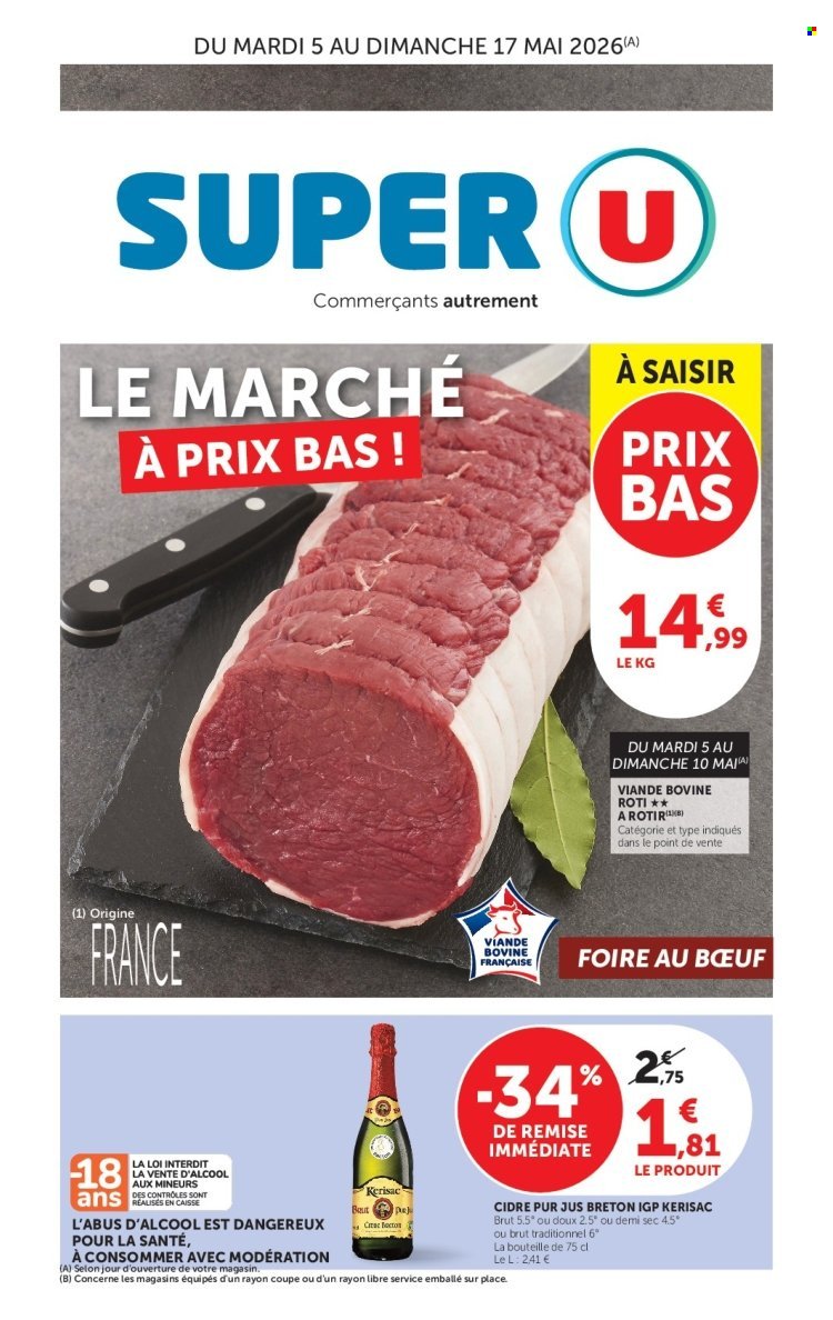 Catalogue SUPER U - Le marché à prix bas