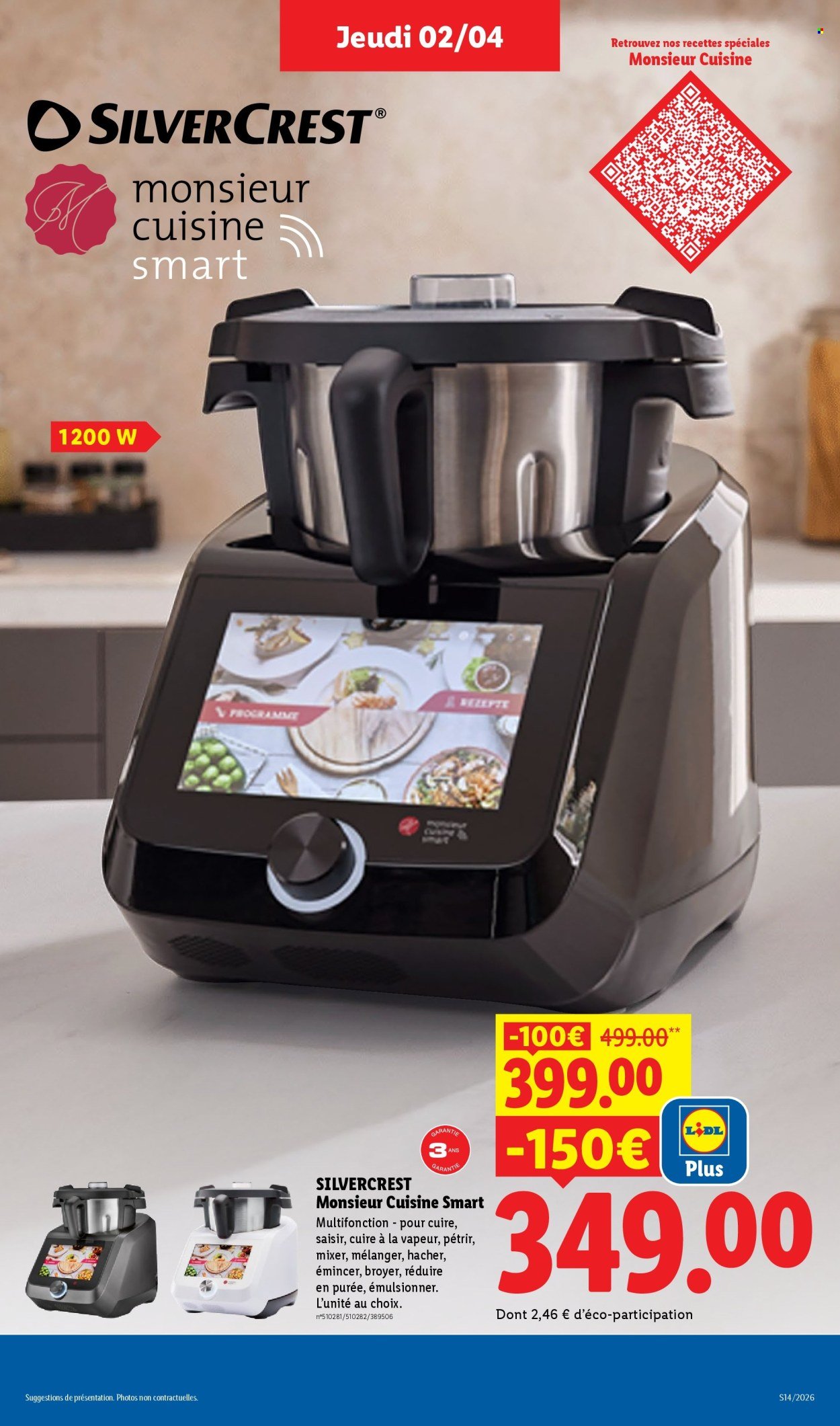 Catalogue LIDL - Les bonnes affaires de la semaine (2026-04-02 - 2026-04-06)