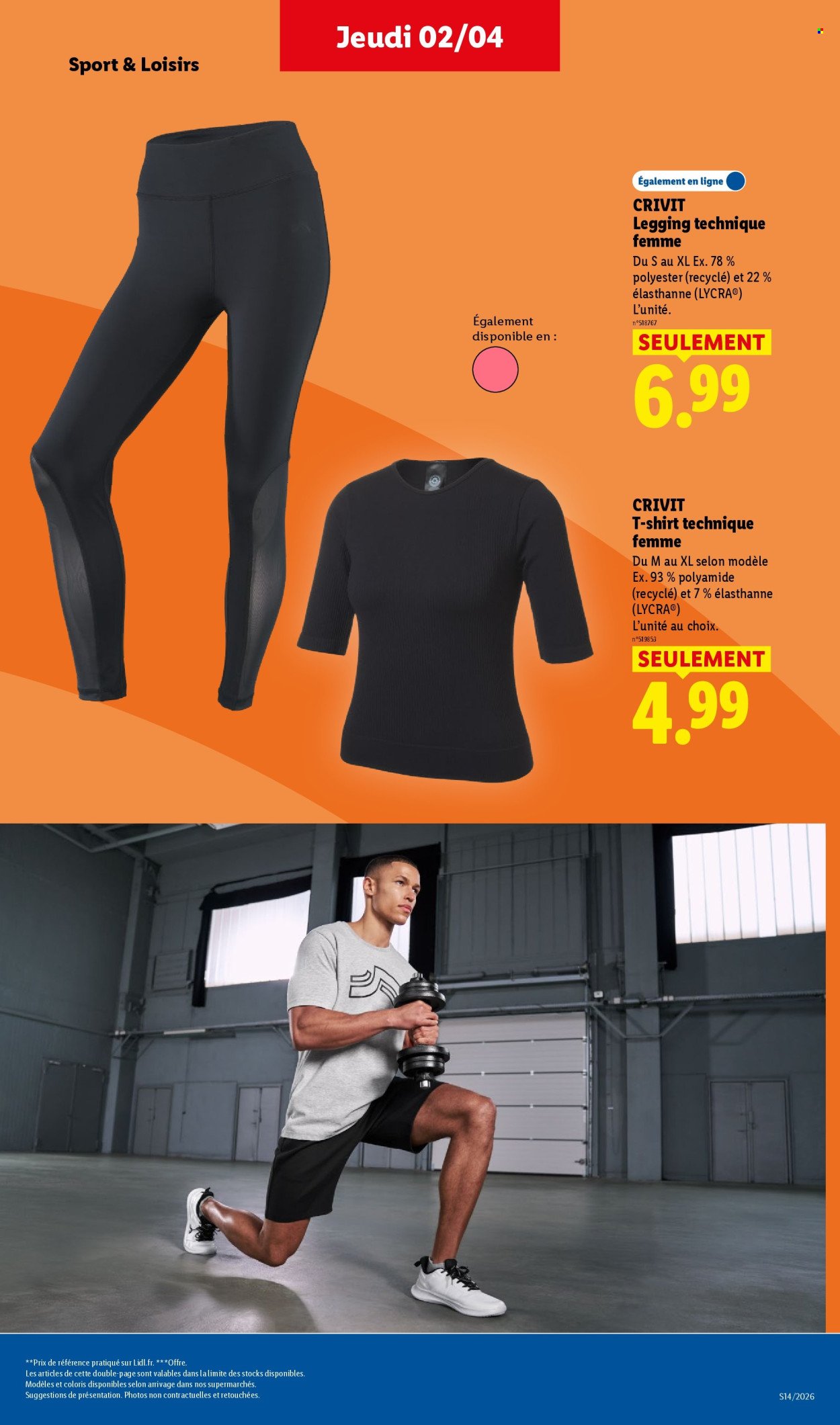 Catalogue LIDL - Les bonnes affaires de la semaine (2026-04-02 - 2026-04-06)