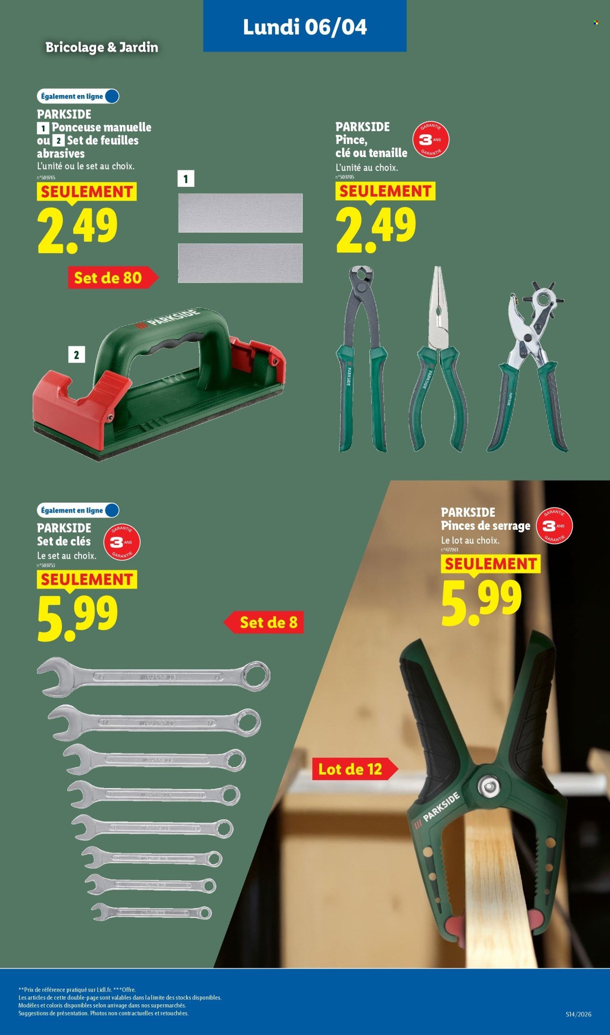 Catalogue LIDL - Les bonnes affaires de la semaine (2026-04-02 - 2026-04-06)