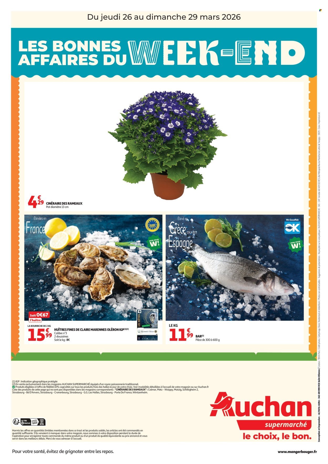 Catalogue AUCHAN - Les bons plans du week-end dans votre super !
