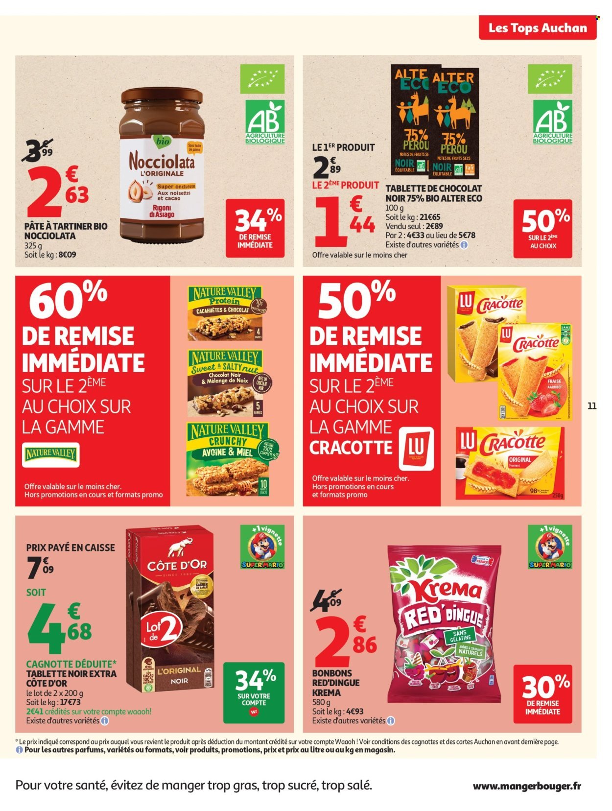 Catalogue AUCHAN - Tops rentrée supers
