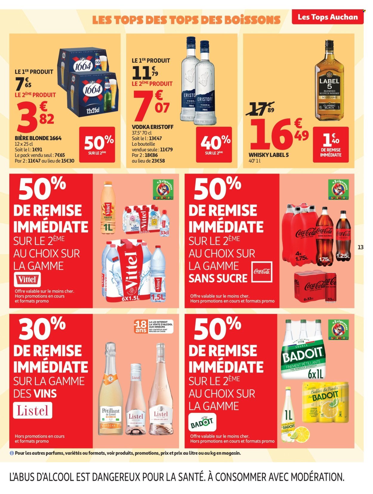Catalogue AUCHAN - Tops rentrée supers
