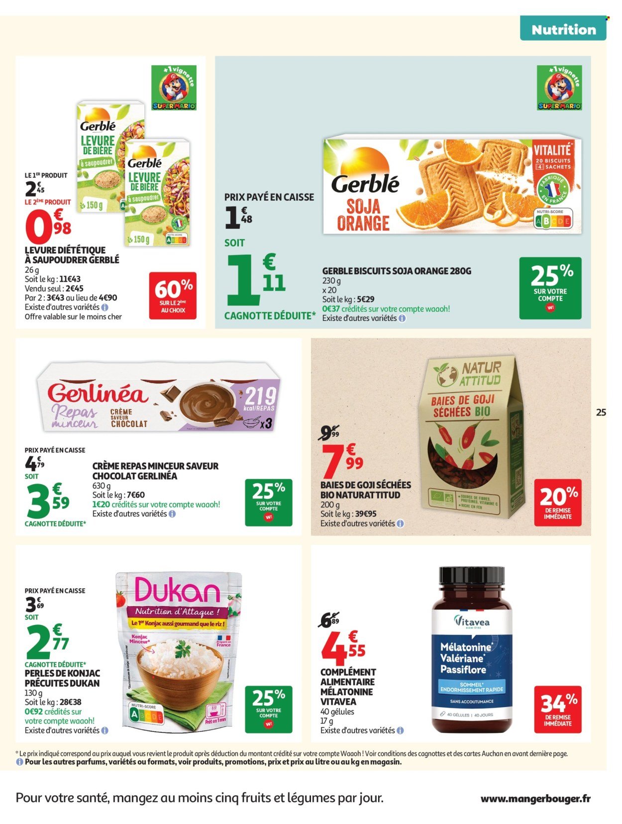 Catalogue AUCHAN - Tops rentrée supers
