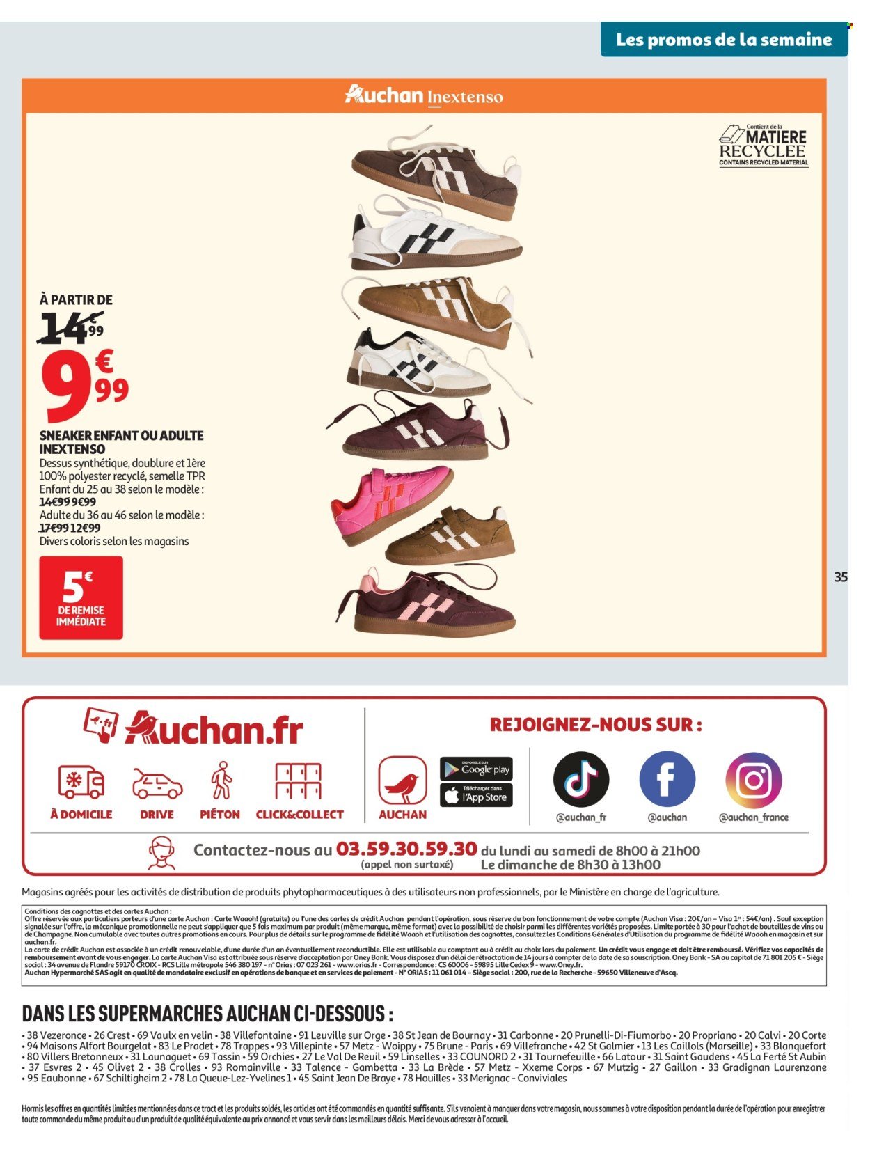 Catalogue AUCHAN - Tops rentrée supers