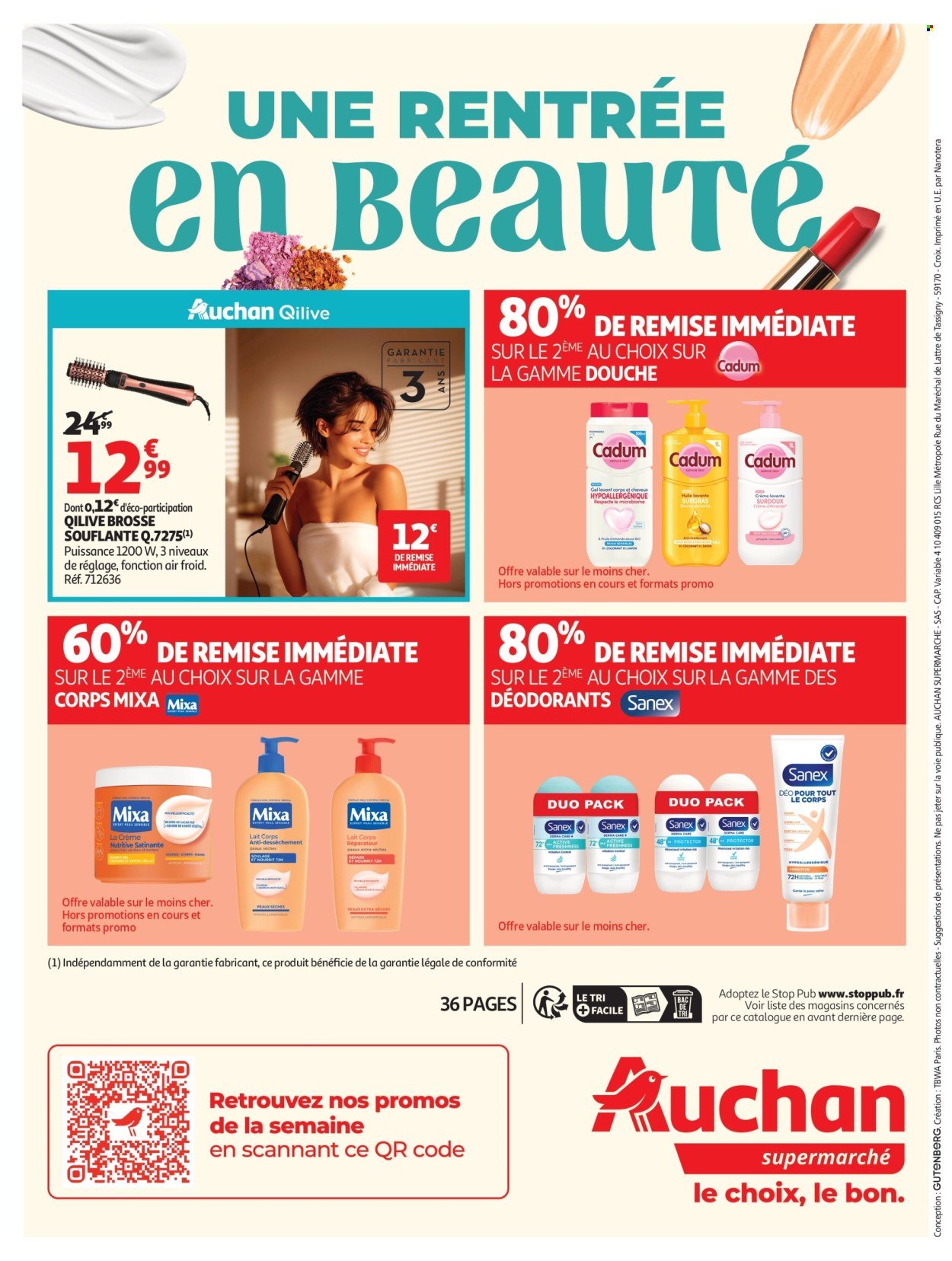 Catalogue AUCHAN - Tops rentrée supers