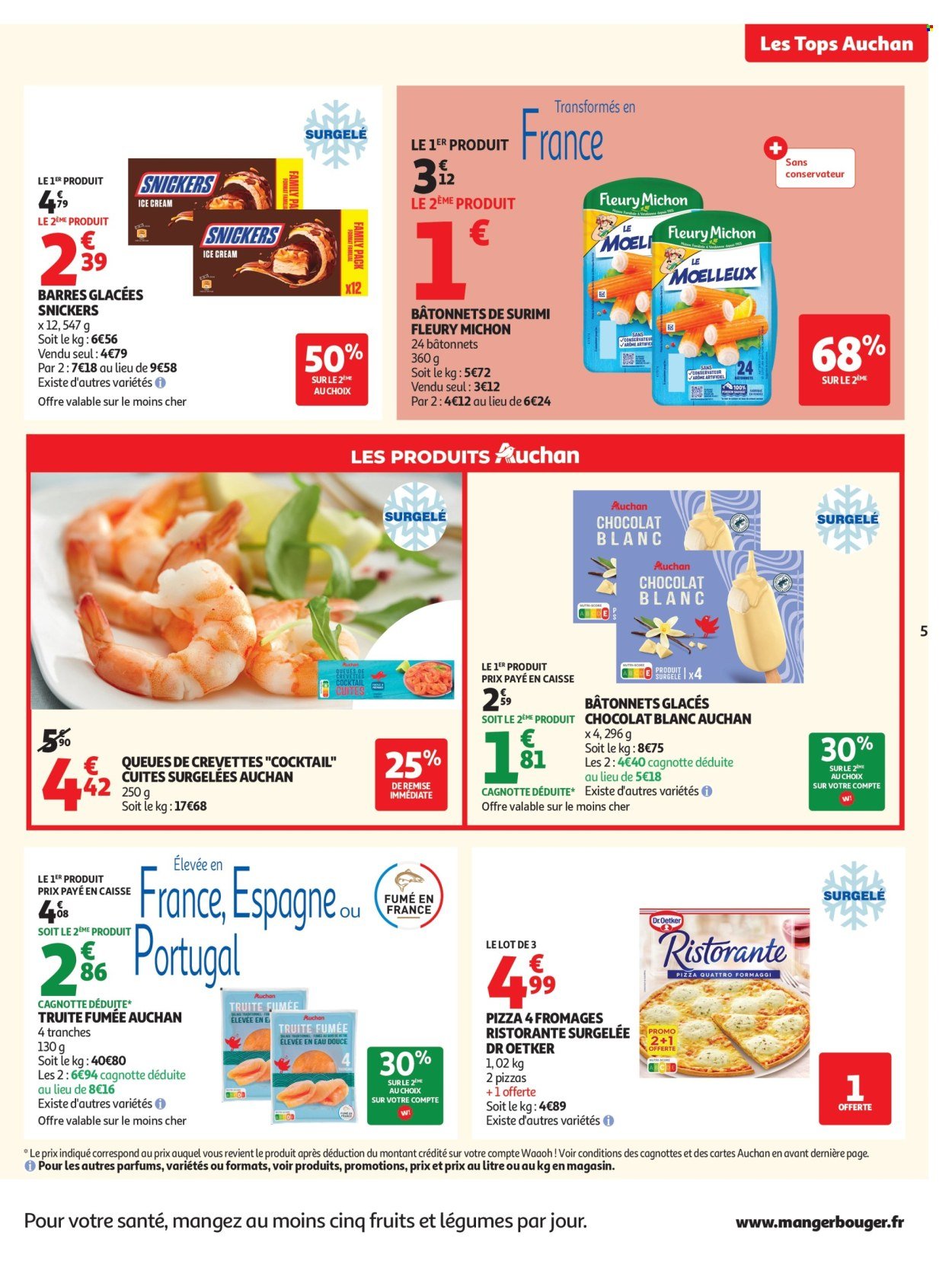 Catalogue AUCHAN - Tops rentrée supers