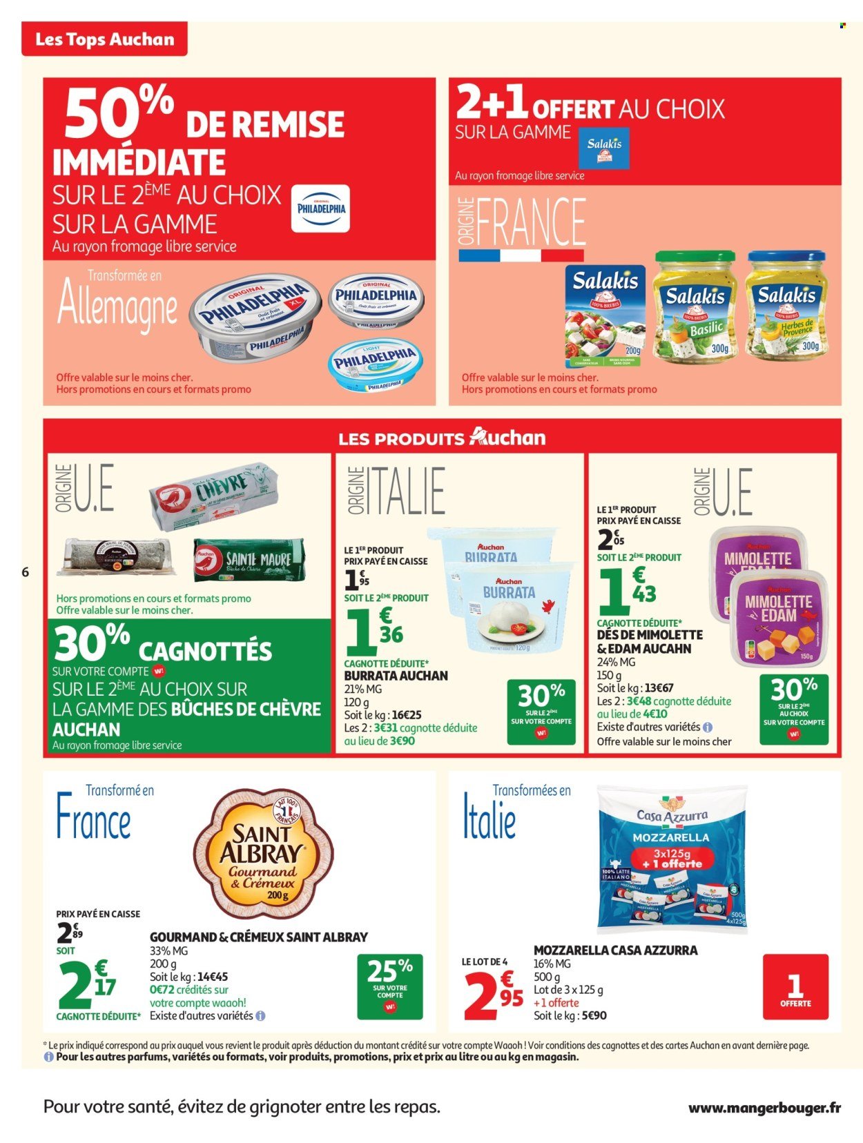 Catalogue AUCHAN - Tops rentrée supers