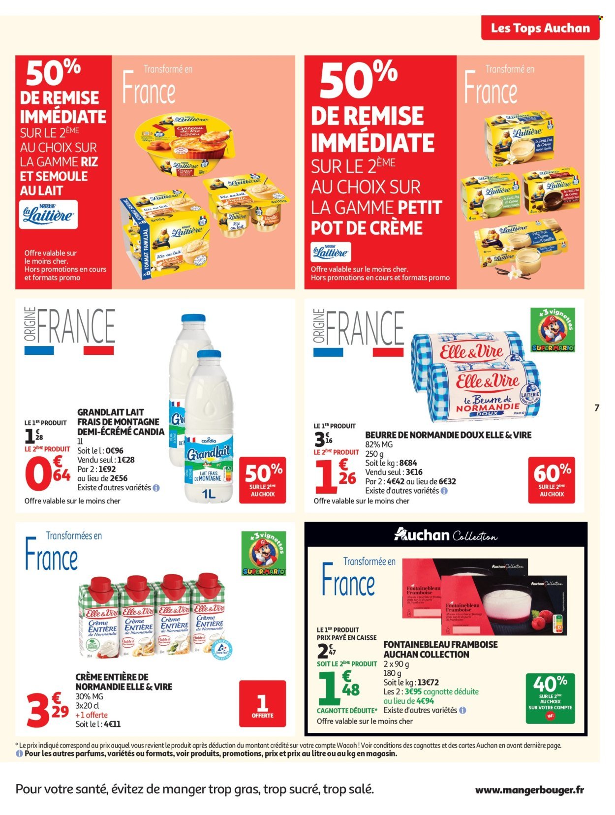Catalogue AUCHAN - Tops rentrée supers
