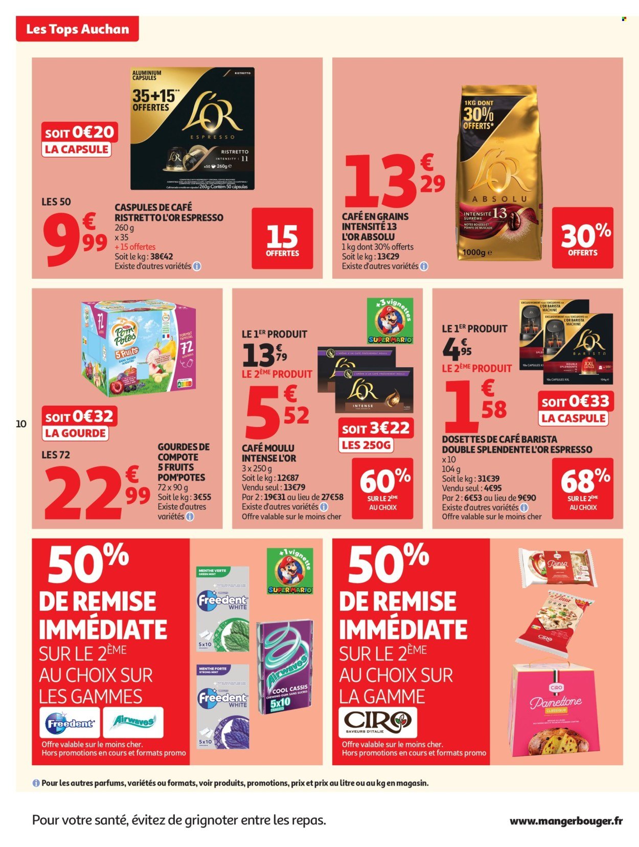 Catalogue AUCHAN - Tops rentrée supers