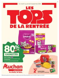 Catalogue AUCHAN - Tops rentrée supers