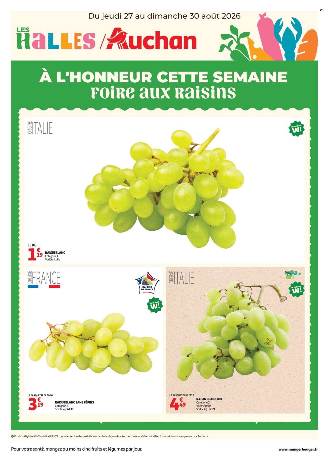 Catalogue AUCHAN - À l'honneur cette semaine