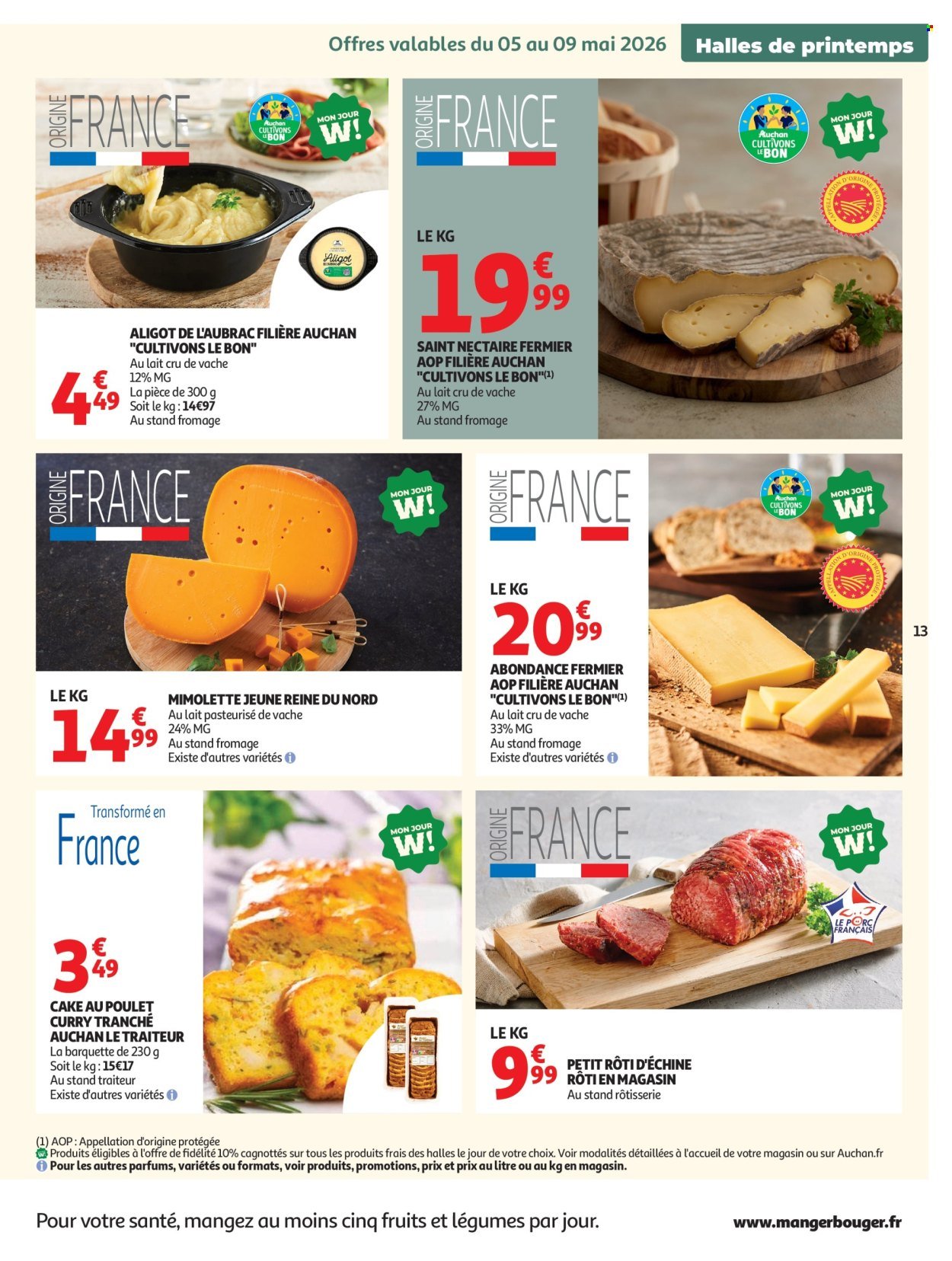 Catalogue AUCHAN - Produits laitiers hypers (2026-05-05 - 2026-05-17)