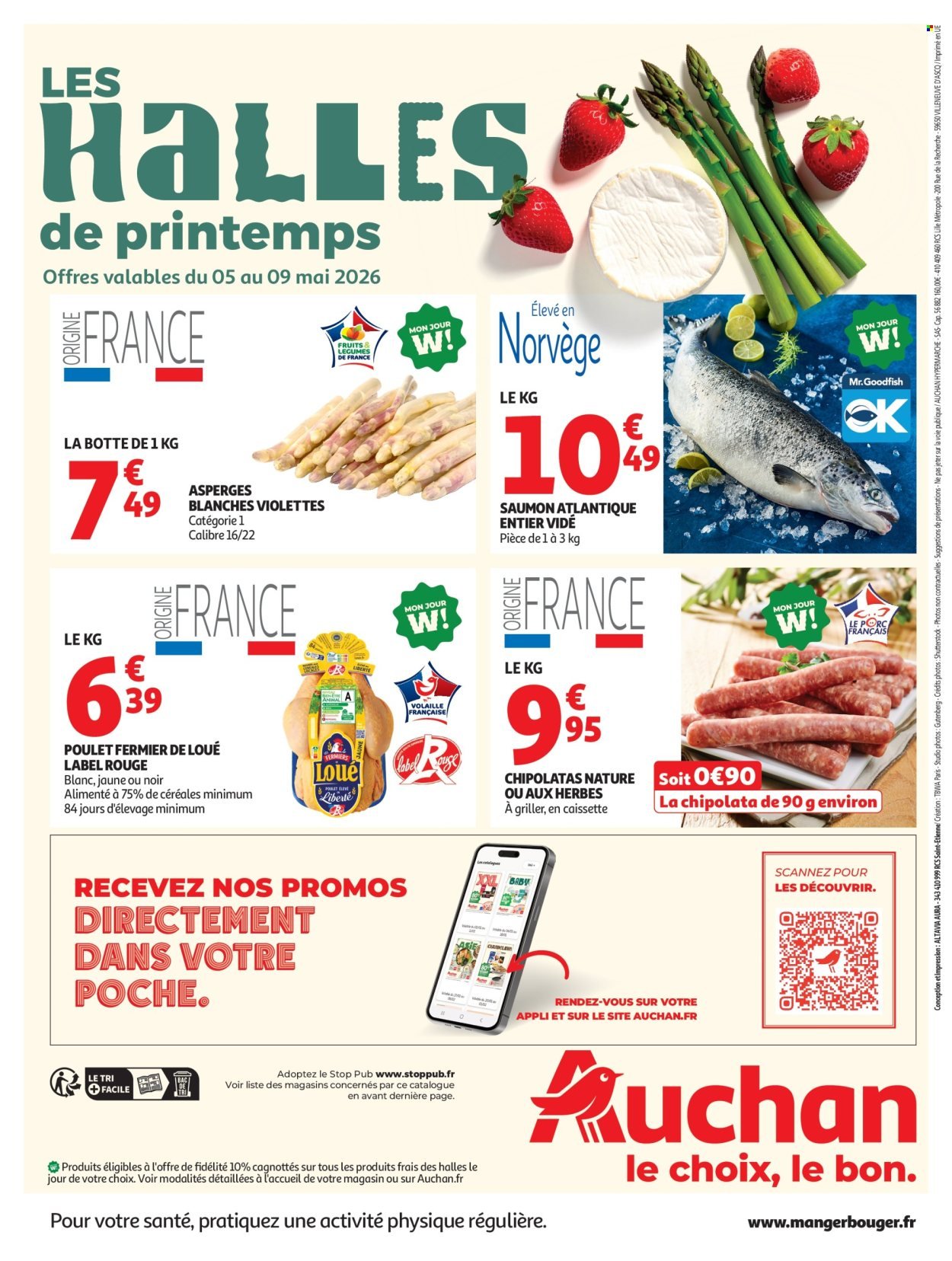 Catalogue AUCHAN - Produits laitiers hypers