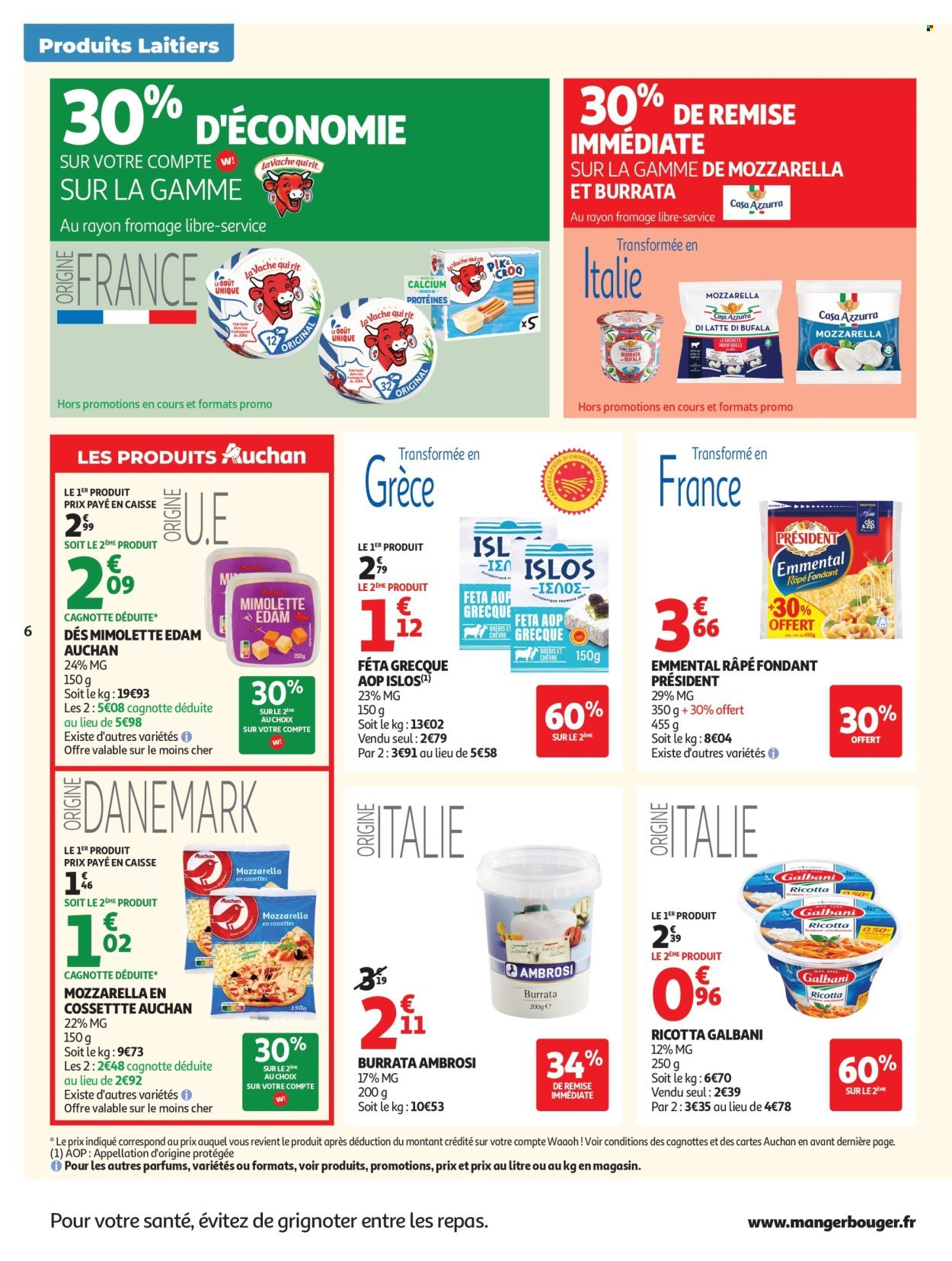 Catalogue AUCHAN - Produits laitiers hypers (2026-05-05 - 2026-05-17)