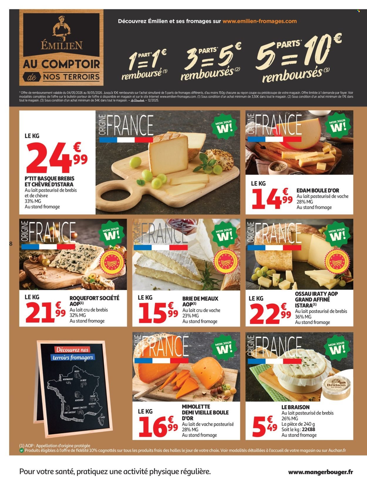 Catalogue AUCHAN - Produits laitiers hypers (2026-05-05 - 2026-05-17)