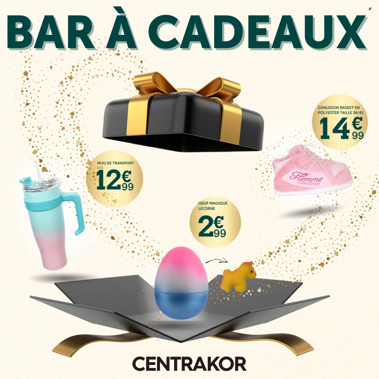 Catalogue CENTRAKOR - Bar à Cadeaux (2025-12-05 - 2025-12-24)