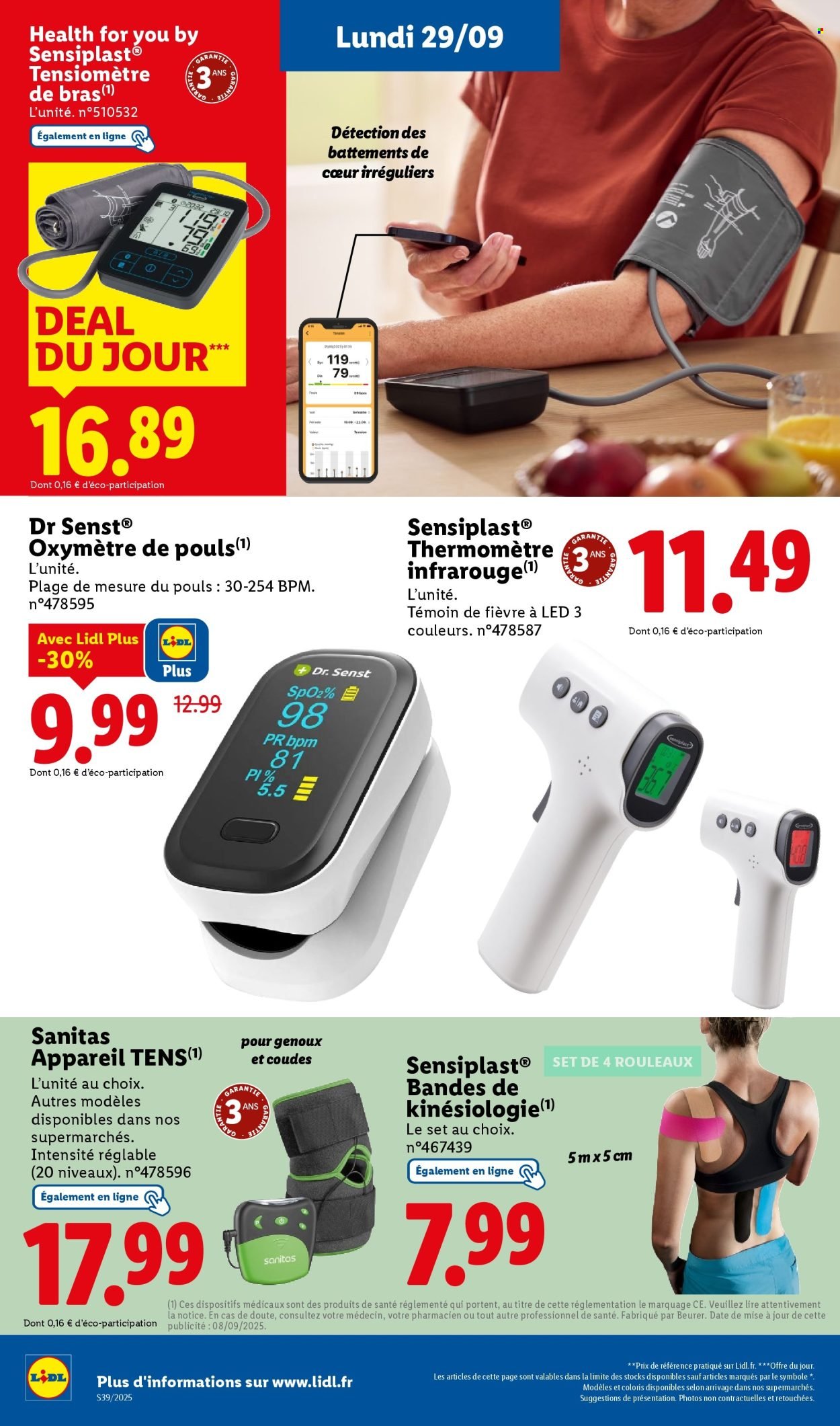 Catalogue LIDL - Les bonnes affaires de la semaine (2025-09-25 - 2025-09-29)