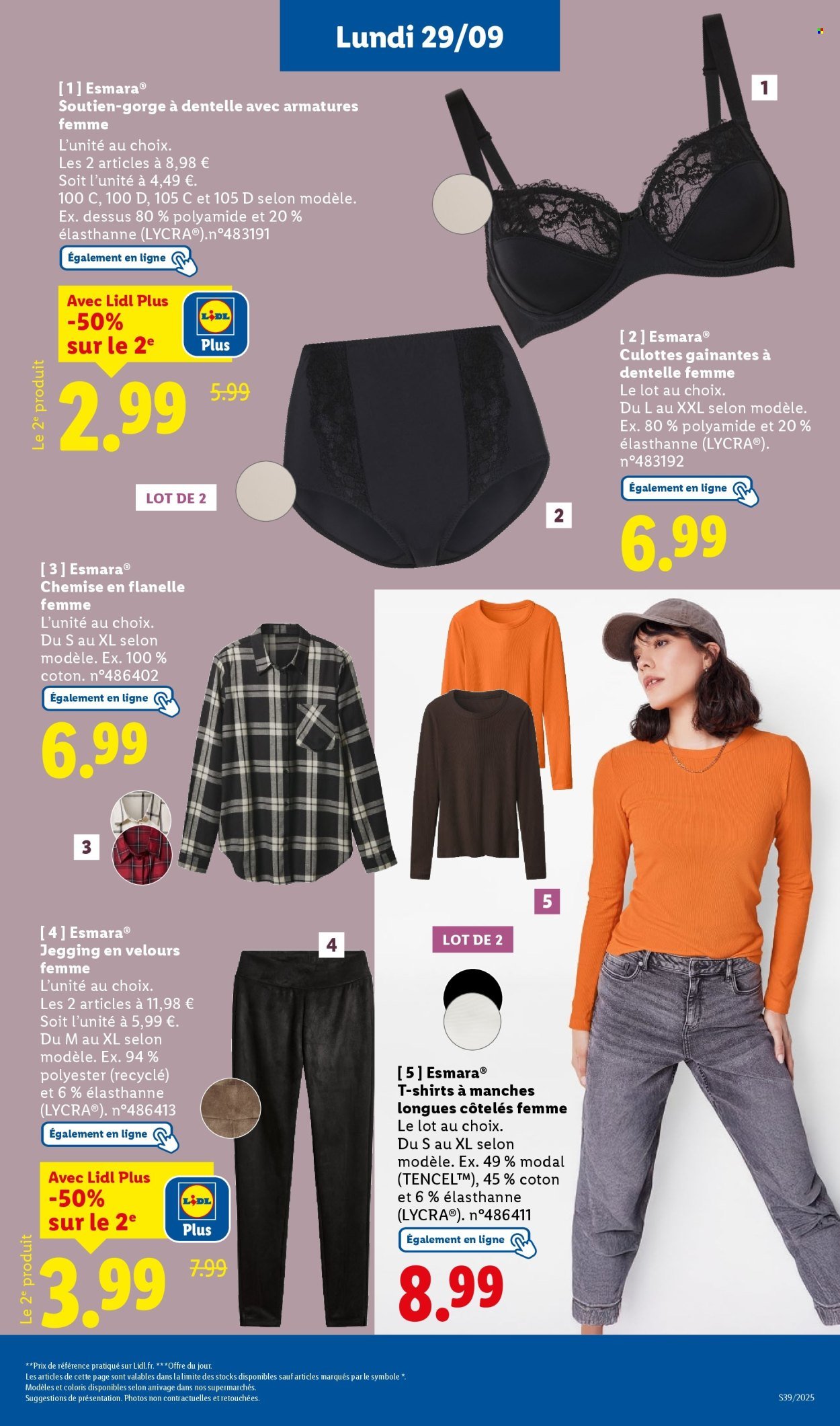 Catalogue LIDL - Les bonnes affaires de la semaine (2025-09-25 - 2025-09-29)