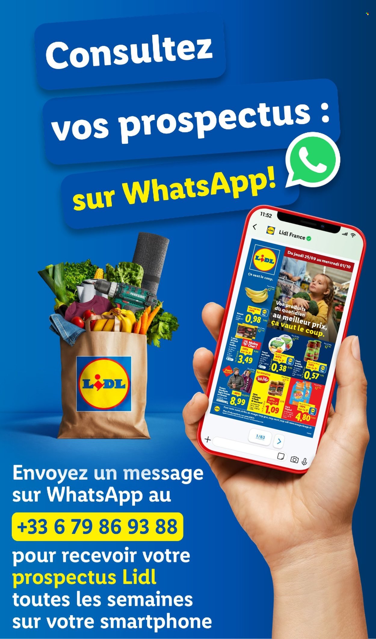 Catalogue LIDL - Les bonnes affaires de la semaine (2025-09-25 - 2025-09-29)