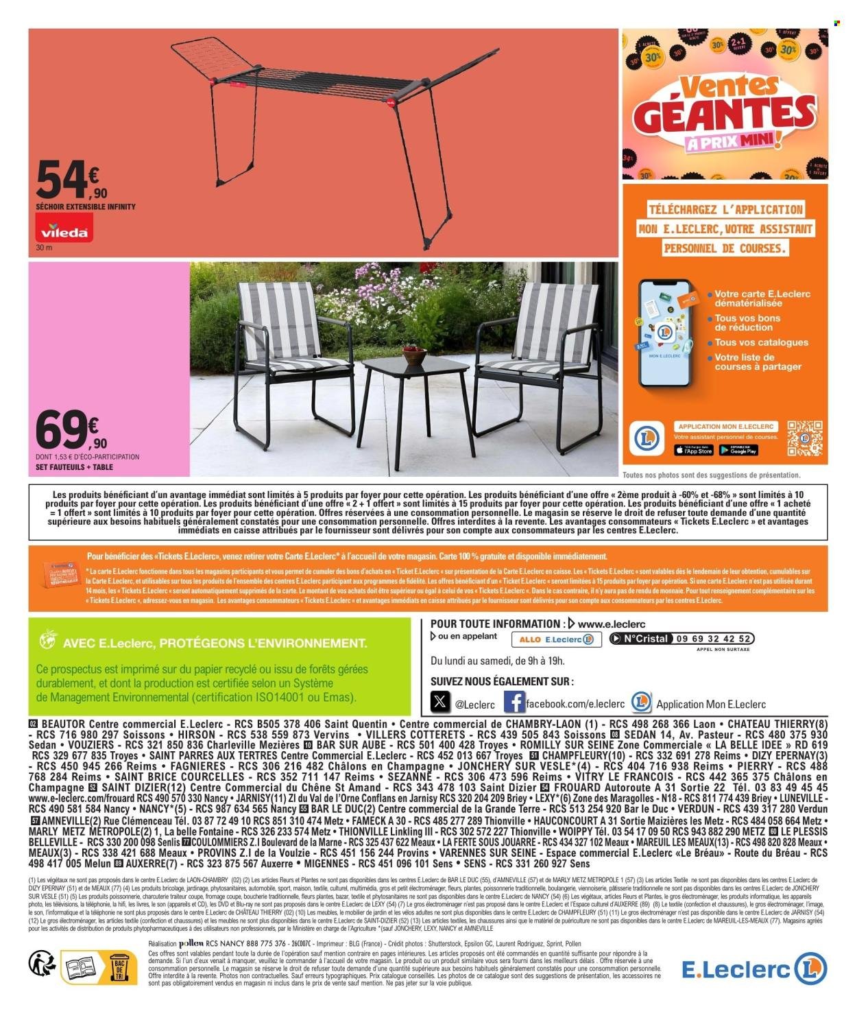 Catalogue E.LECLERC - VENTES GEANTES