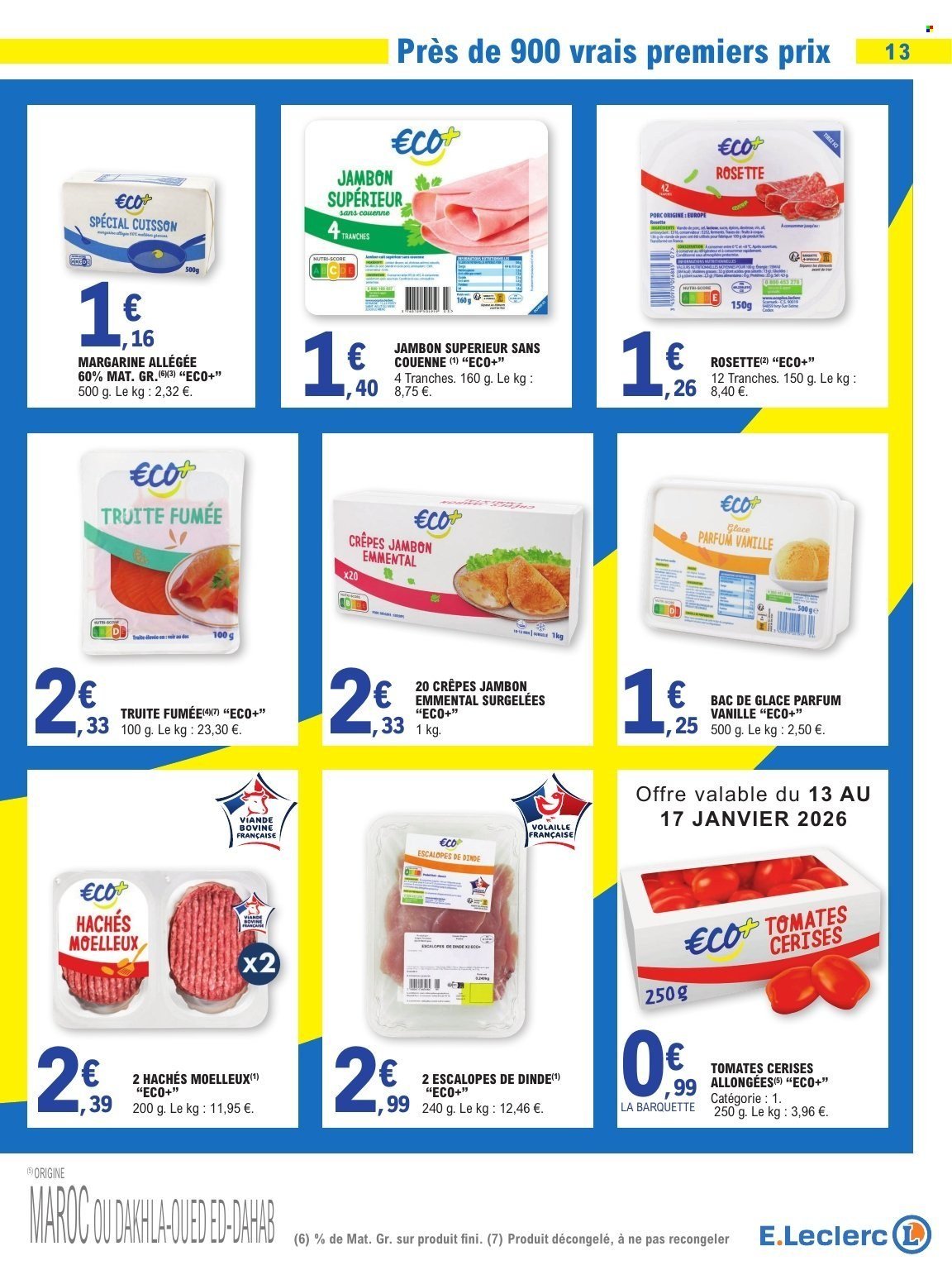 Catalogue E.LECLERC - PETITS PRIX (2026-01-13 - 2026-01-24)
