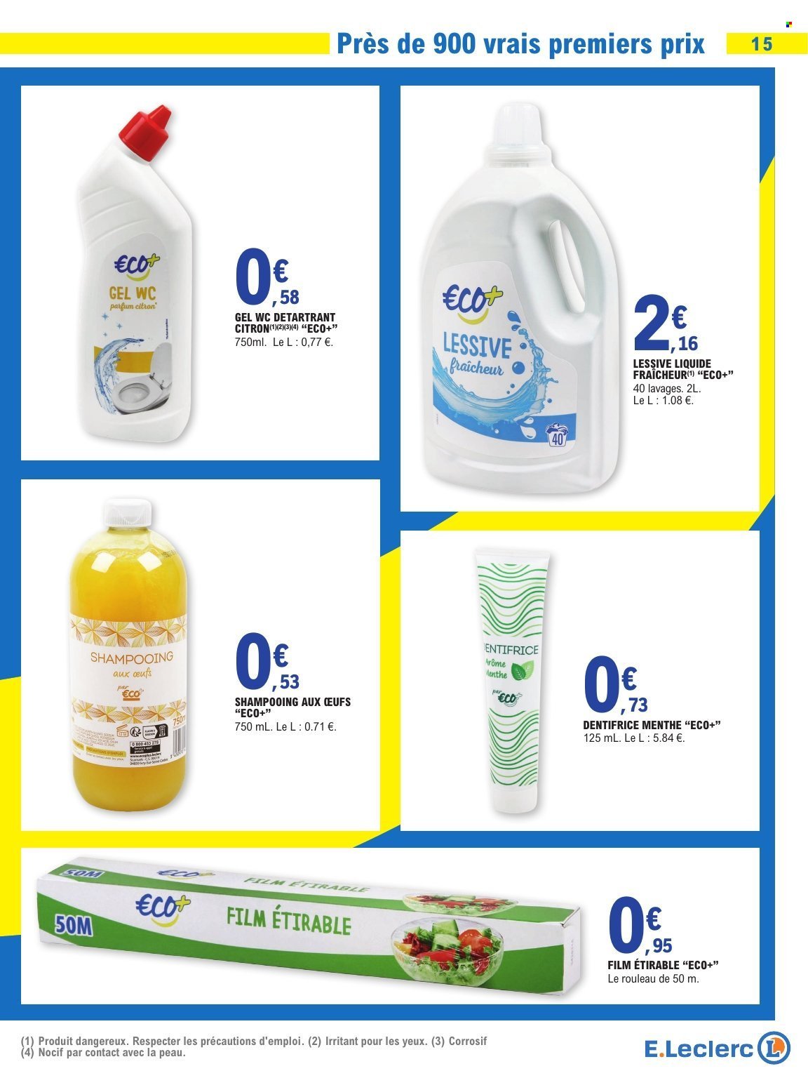 Catalogue E.LECLERC - PETITS PRIX (2026-01-13 - 2026-01-24)
