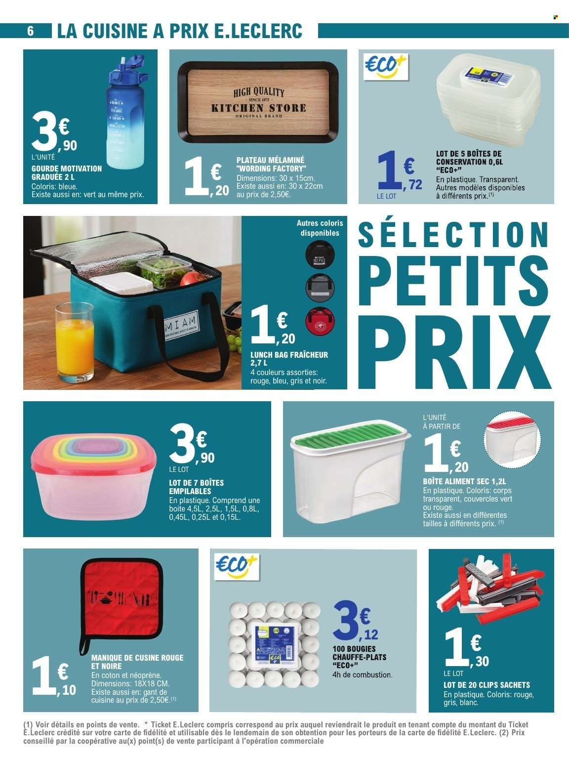 Catalogue E.LECLERC - PETITS PRIX (2026-01-13 - 2026-01-24)