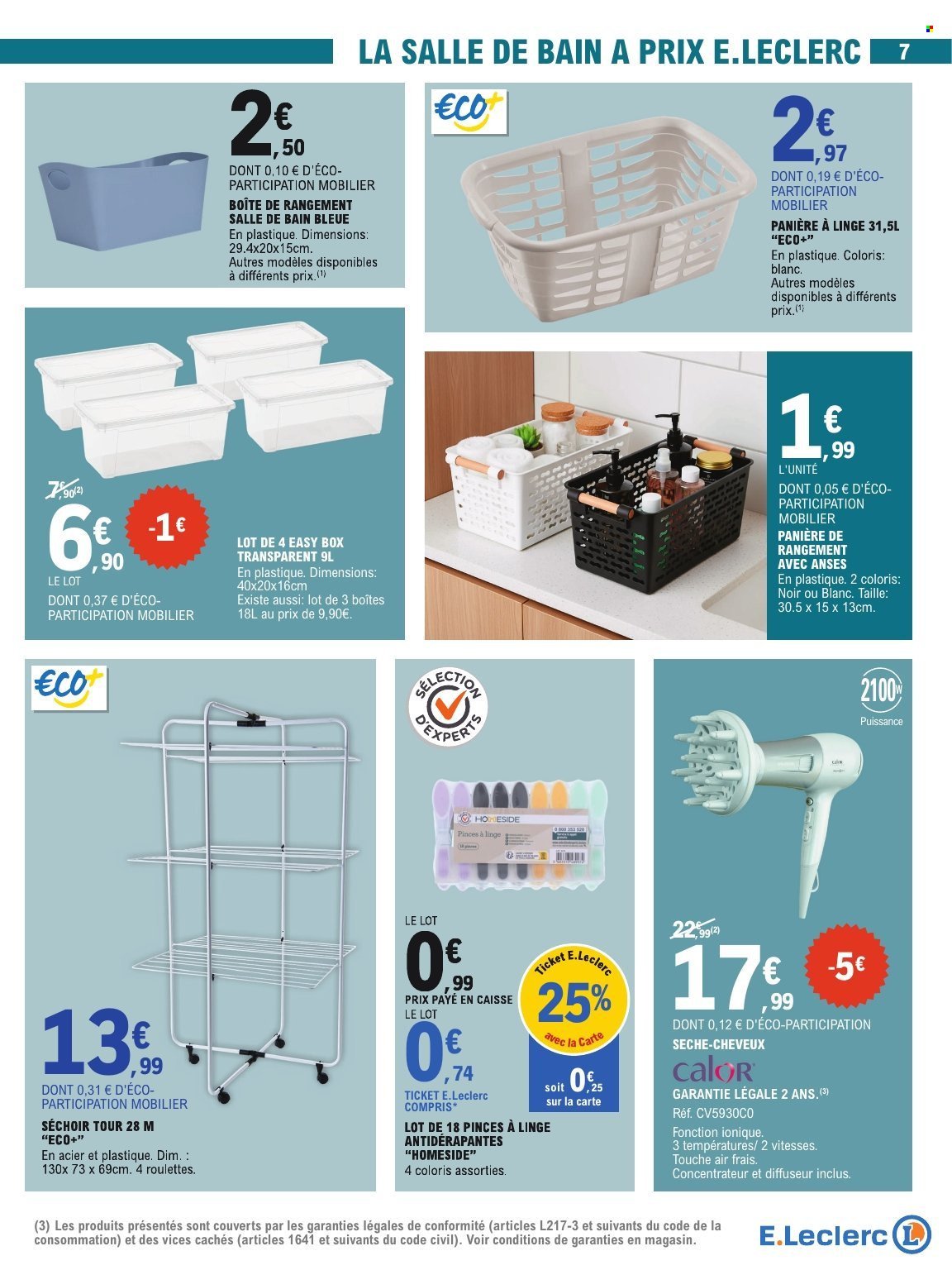 Catalogue E.LECLERC - PETITS PRIX (2026-01-13 - 2026-01-24)