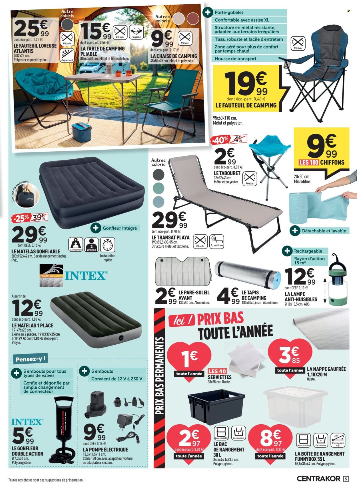 Catalogue CENTRAKOR - CAMPING
