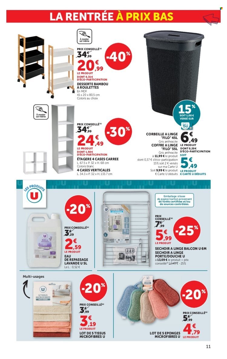 Catalogue SUPER U - La rentrée à prix bas