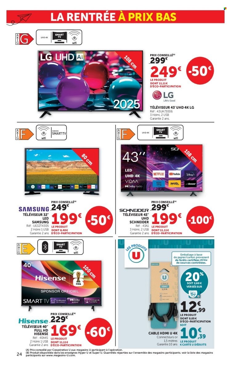 Catalogue SUPER U - La rentrée à prix bas