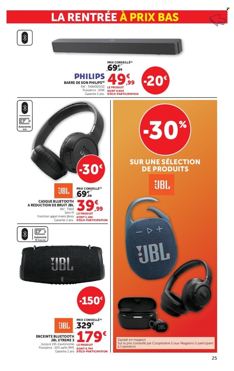 Catalogue SUPER U - La rentrée à prix bas