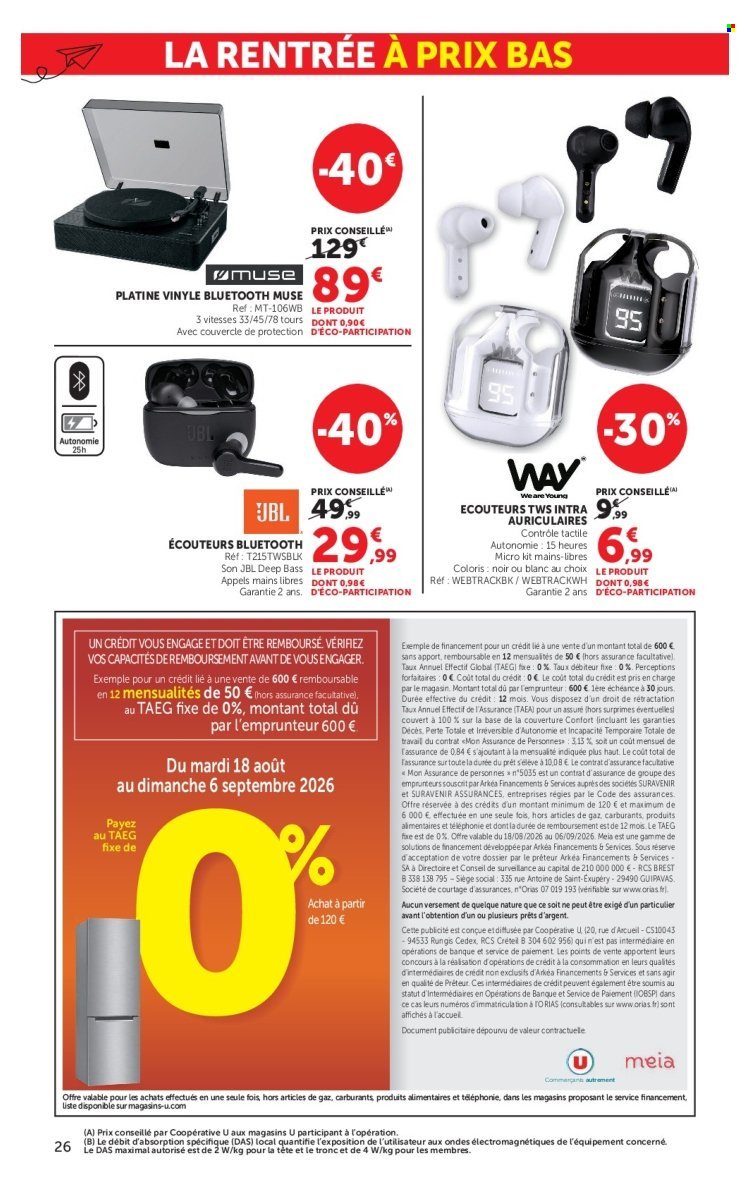 Catalogue SUPER U - La rentrée à prix bas