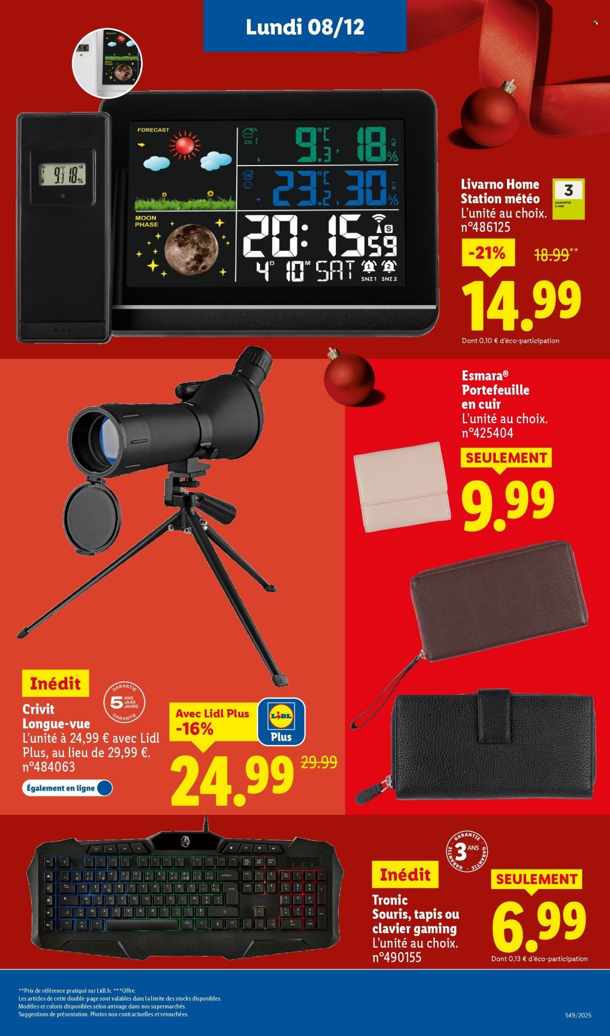 Catalogue LIDL - Les bonnes affaires de la semaine