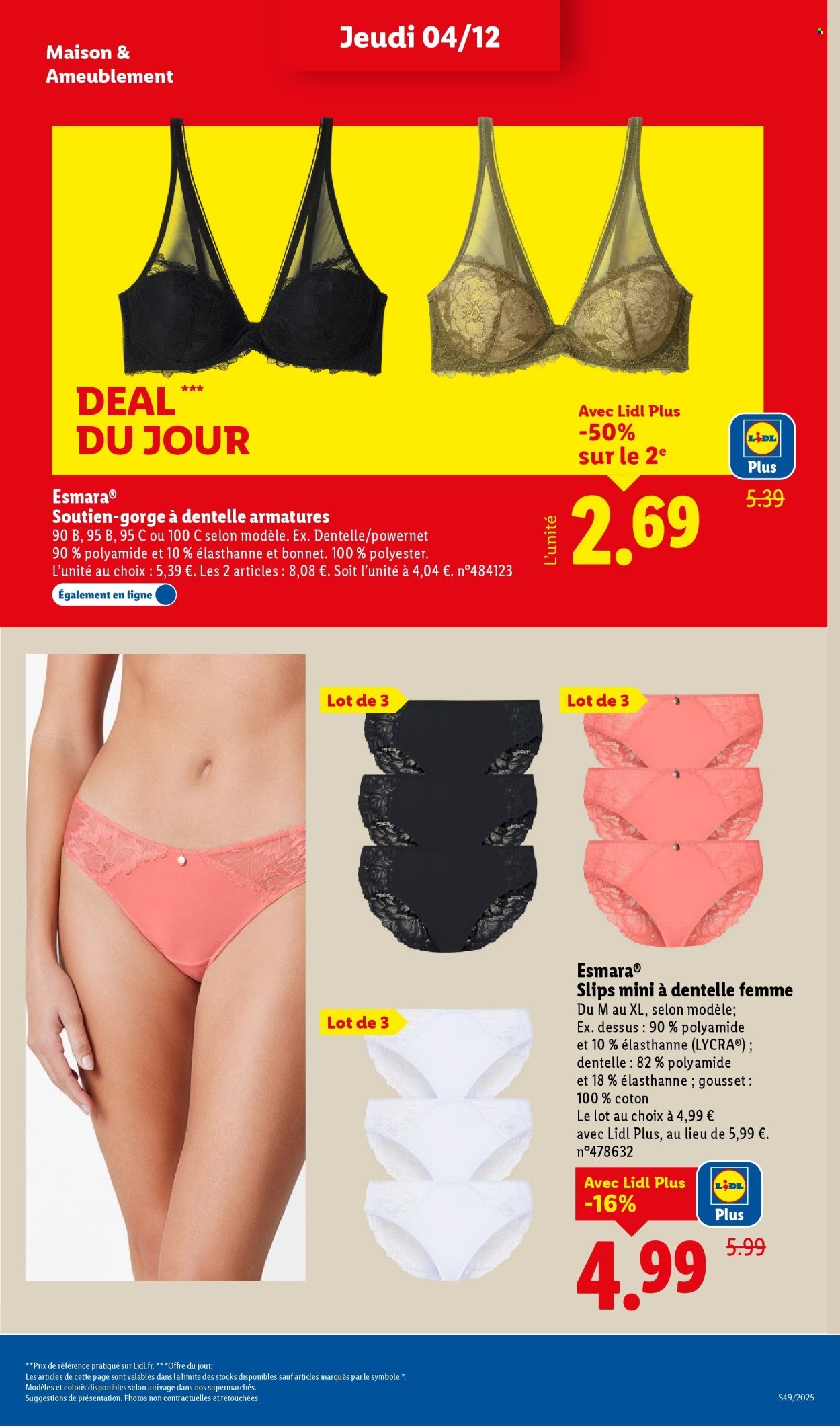 Catalogue LIDL - Les bonnes affaires de la semaine