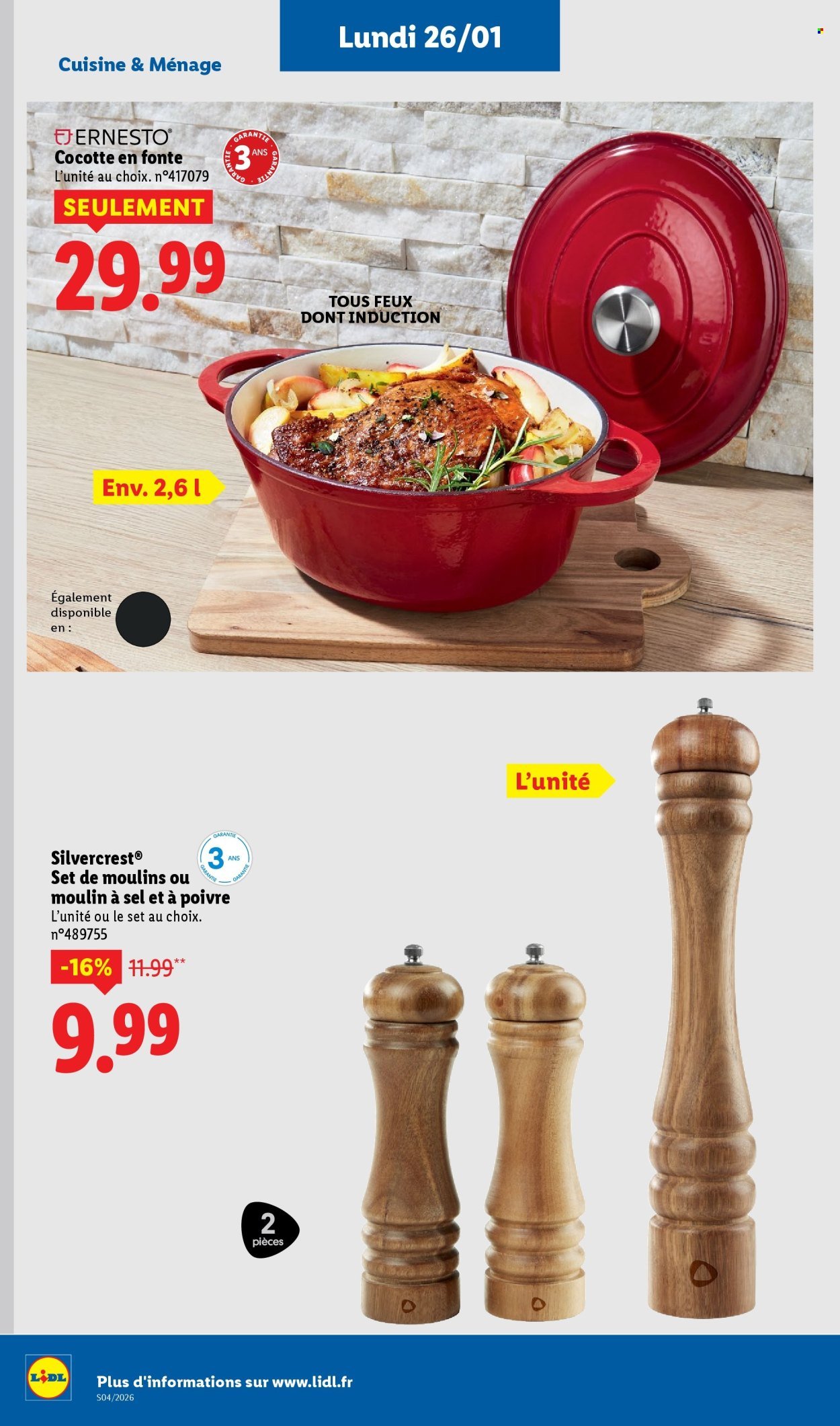 Catalogue LIDL - Les bonnes affaires de la semaine
