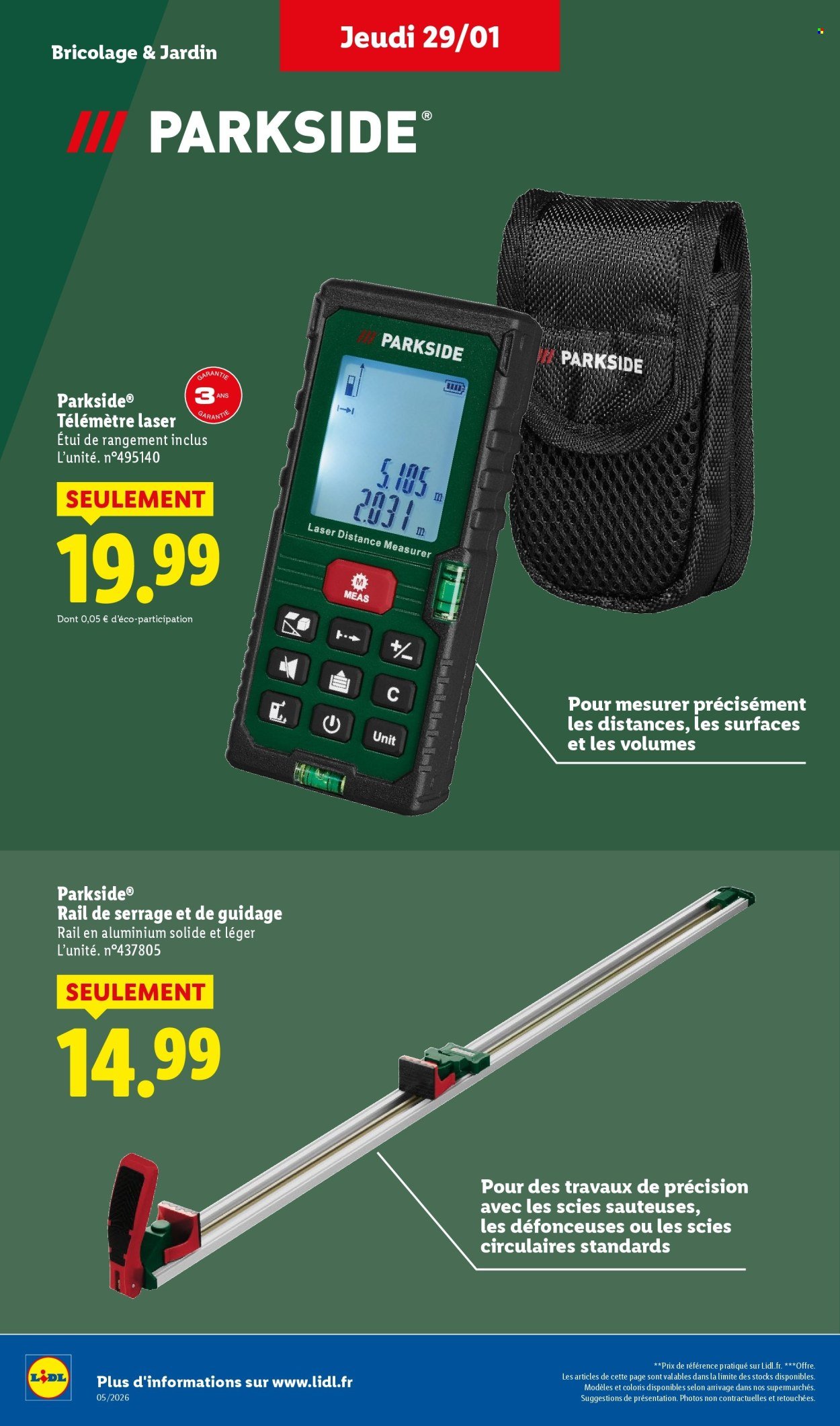 Catalogue LIDL - Les bonnes affaires de la semaine