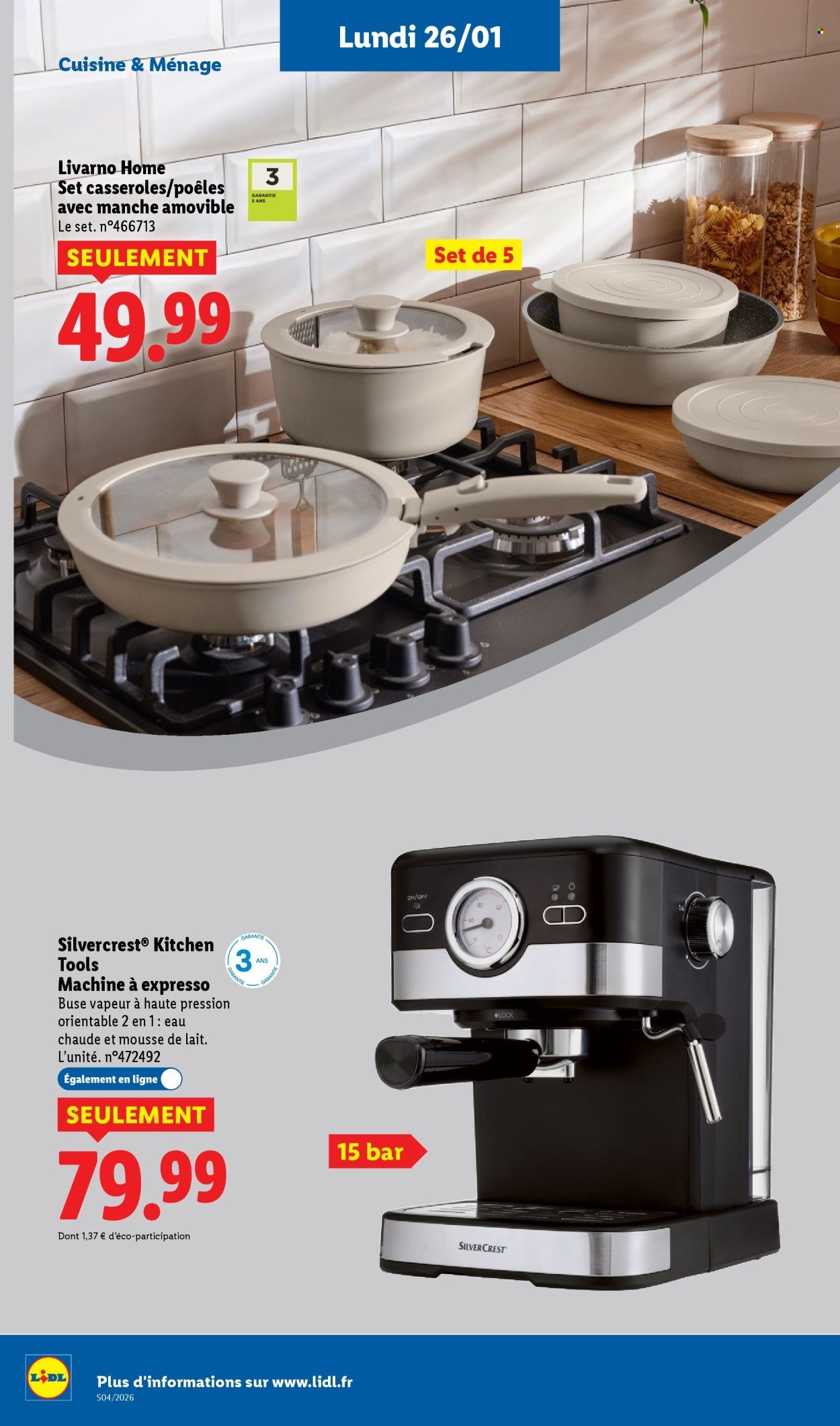 Catalogue LIDL - Les bonnes affaires de la semaine