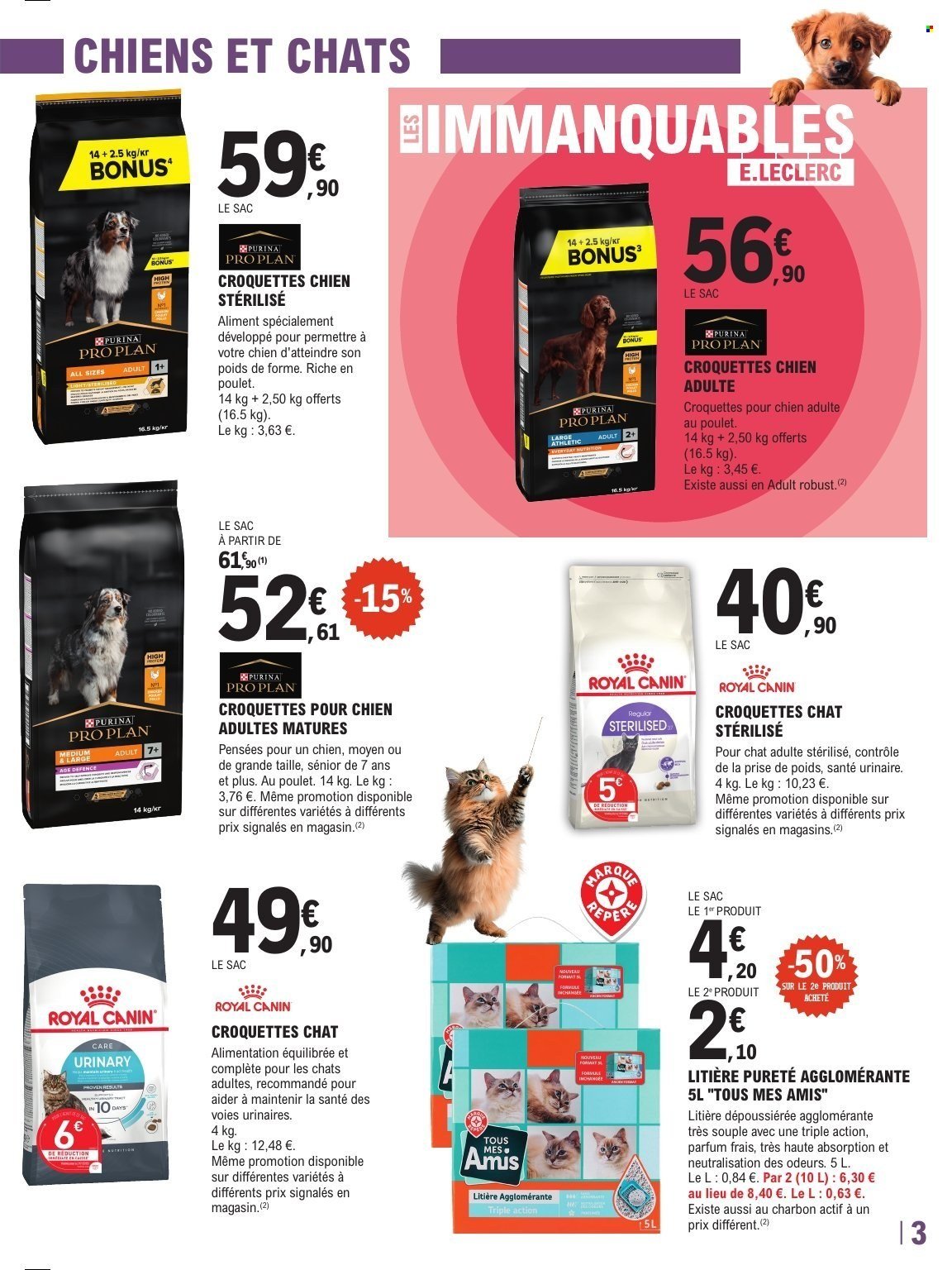 Catalogue E.LECLERC - TRAFIC ANIMALERIE